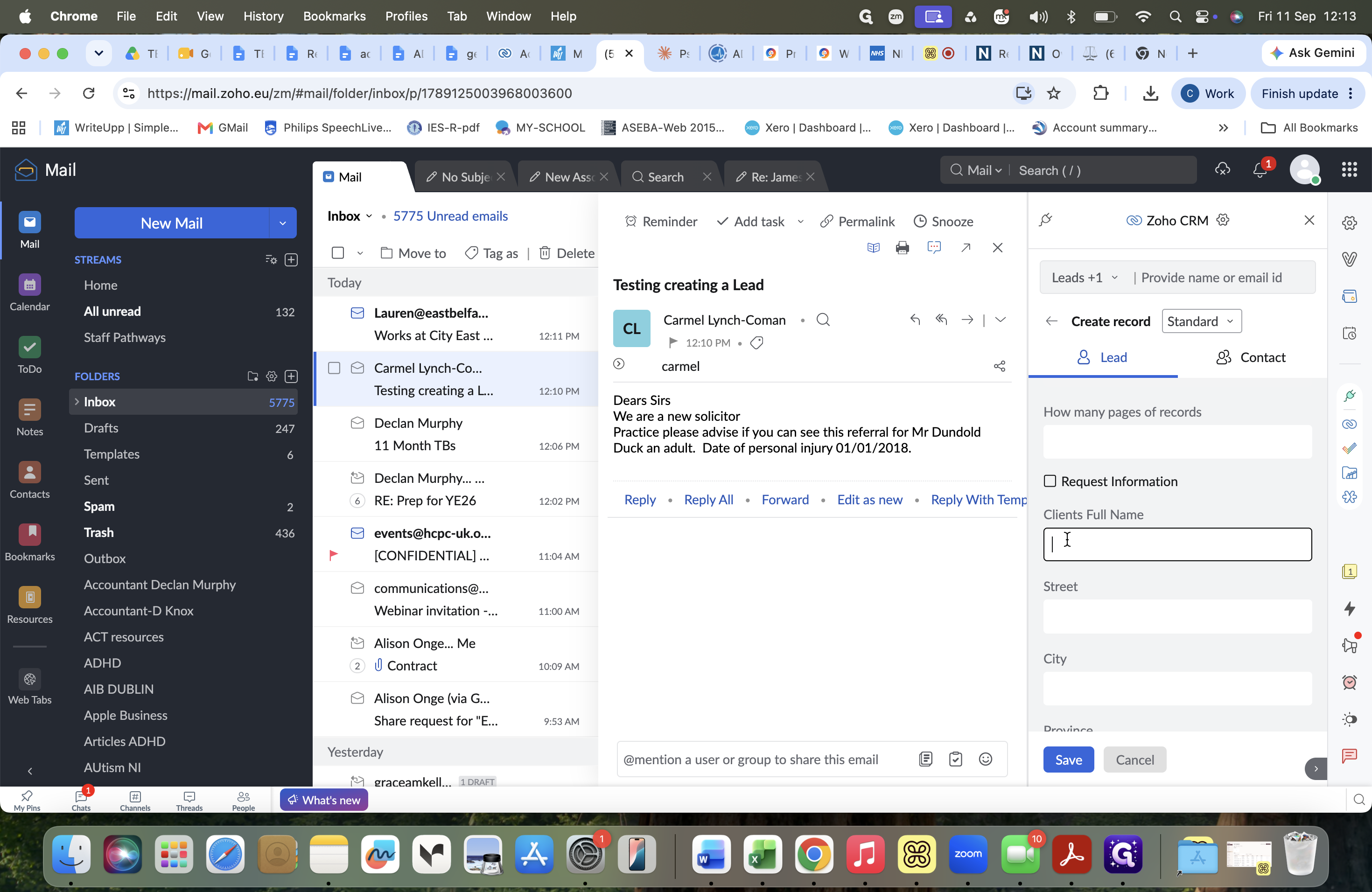 Step #14: Click the Clients Full Name field.