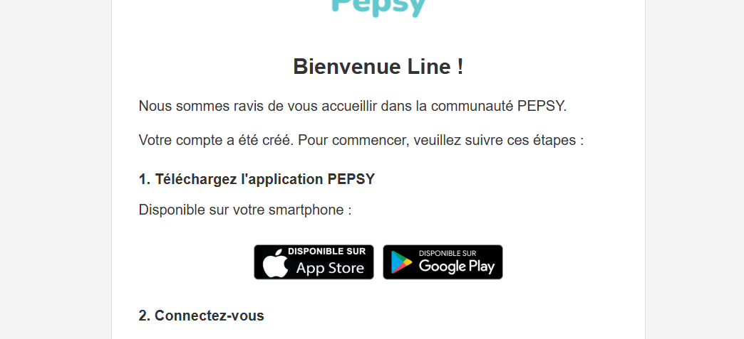Step #3: Vous pouvez cliquez sur le lien pour télécharger la version iOS.