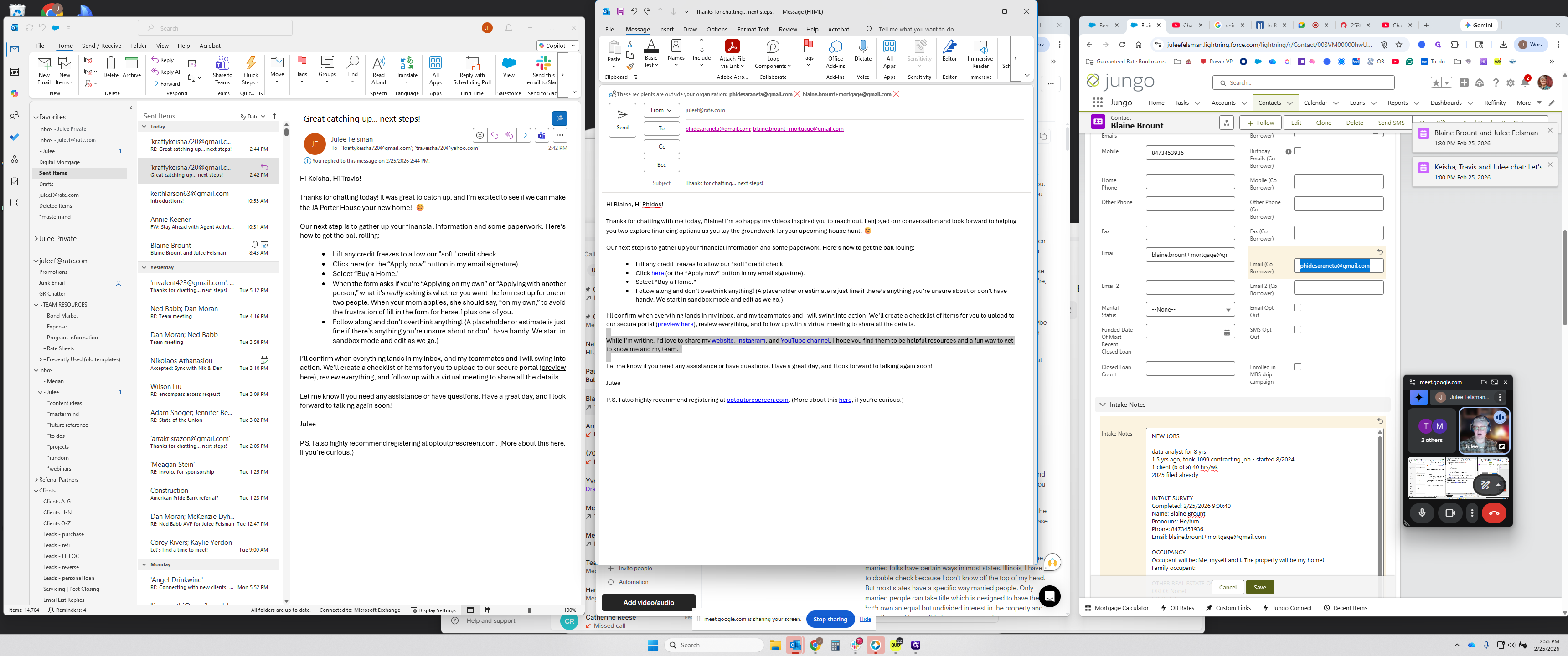Step #76: Click on "While I'm writing ,"