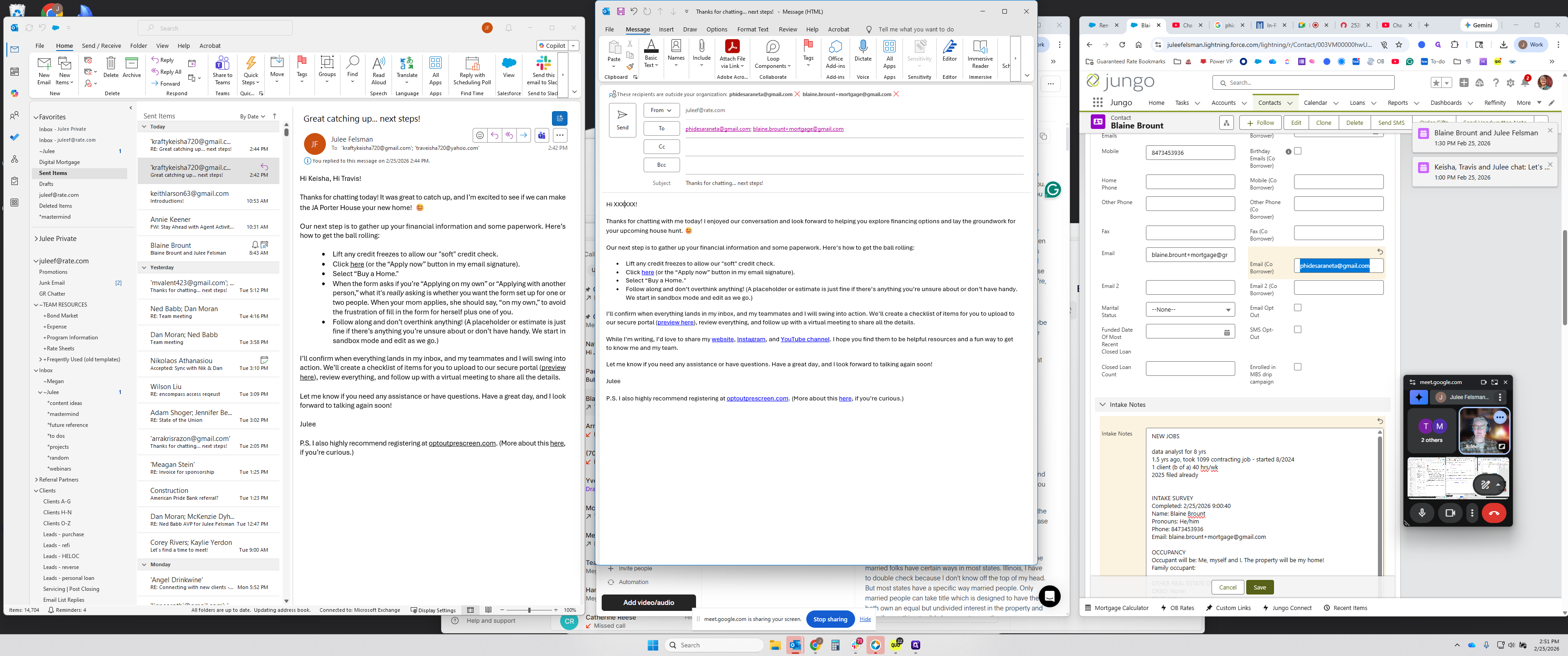 Step #59: Double-click on "Hi XXXXXX !"
