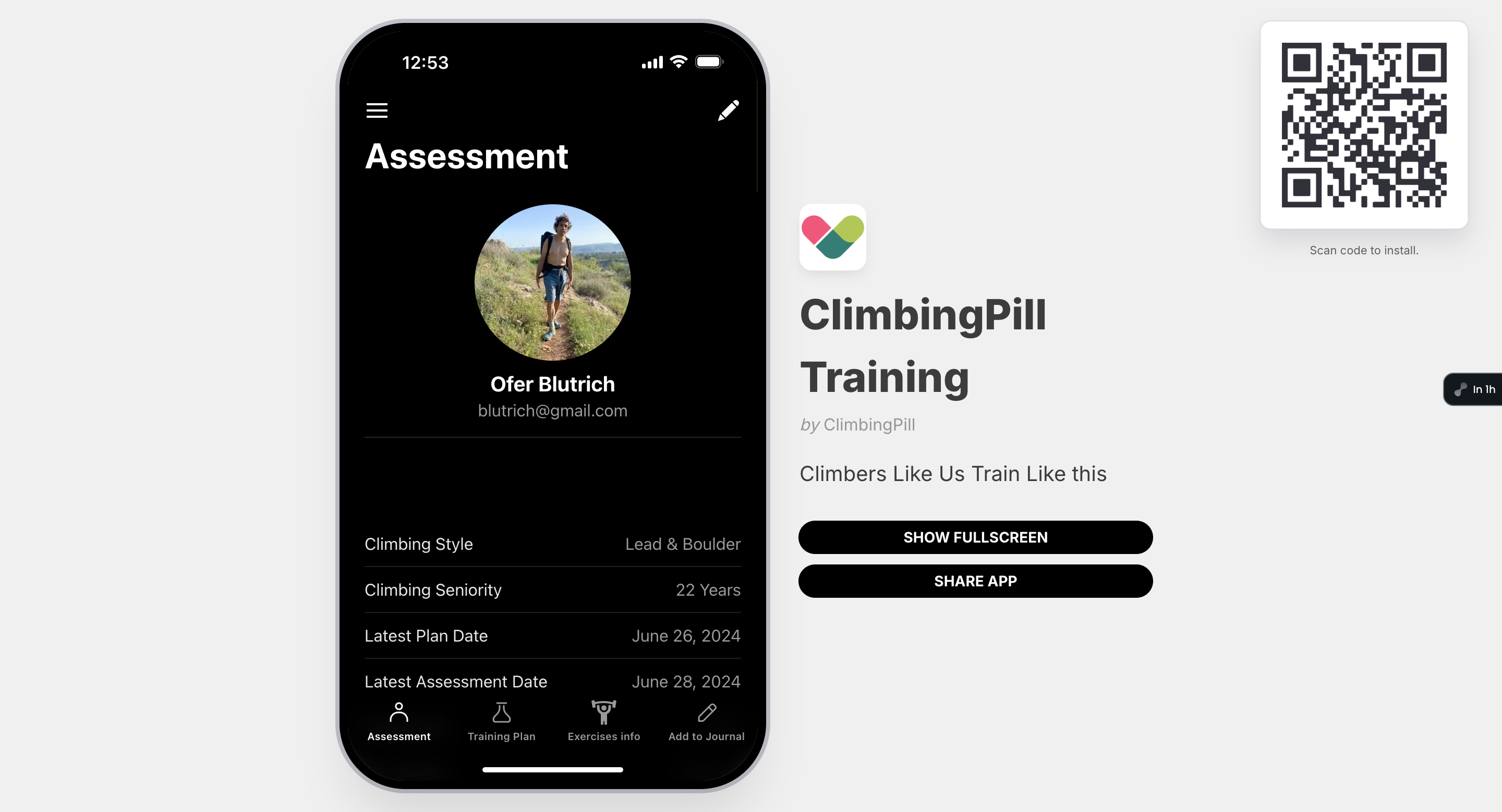 Step #8: Take new assessment Button