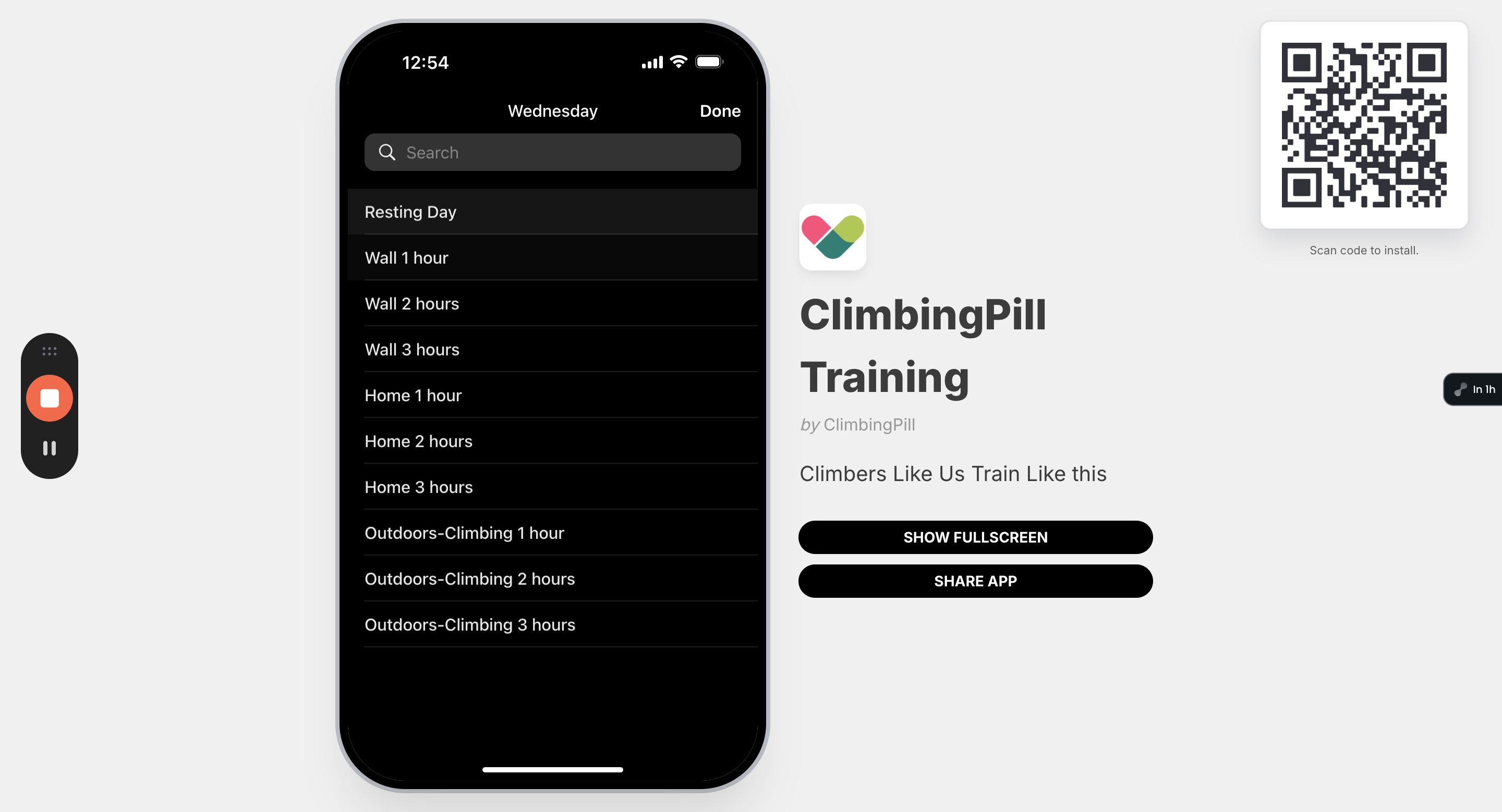 Step #44: Click on "Resting Day"