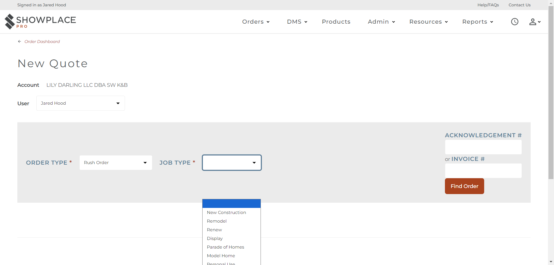Step #5: Choose job type
