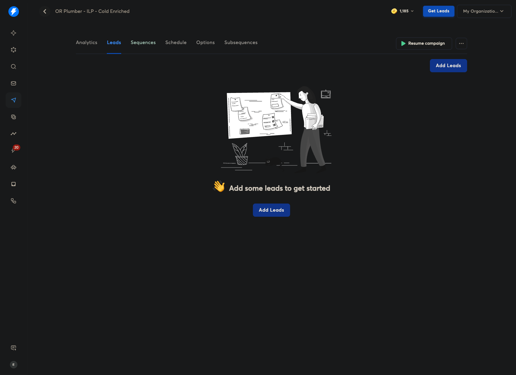 Step #8: Click on "Sequences"