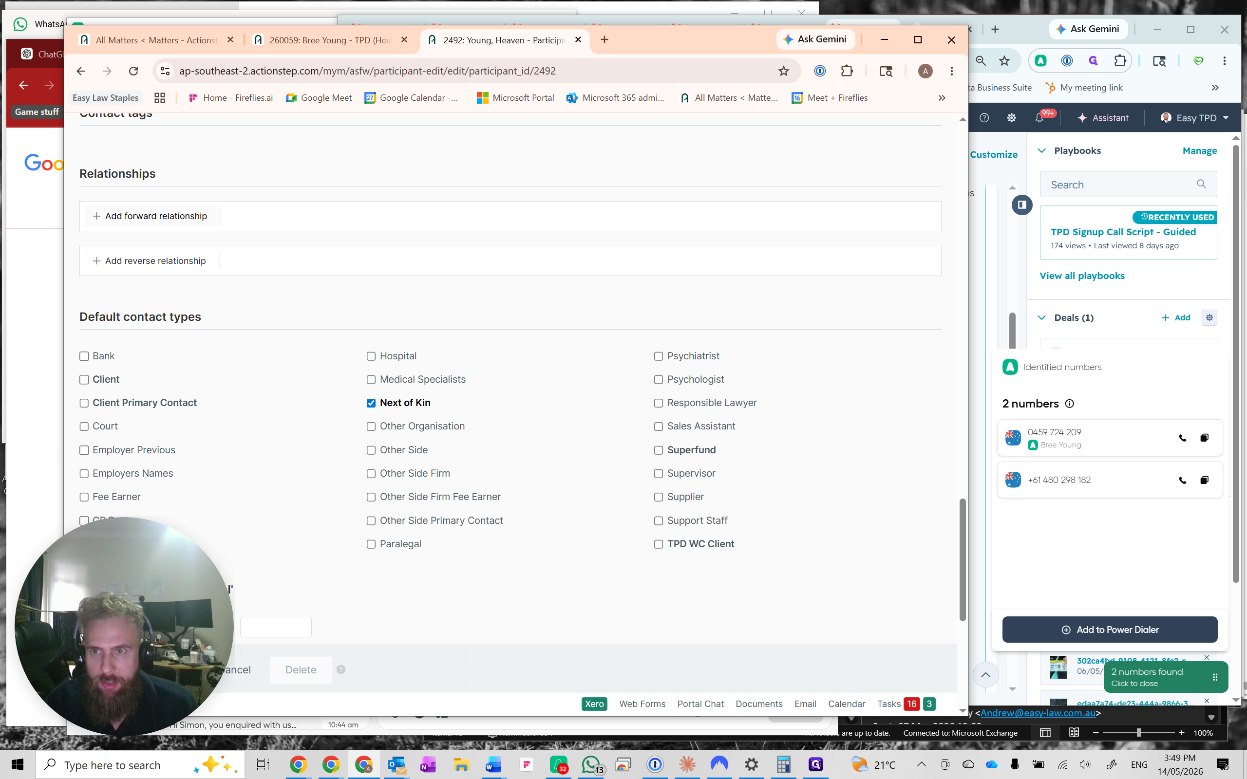 Step #15: Click + Add forward relationship.