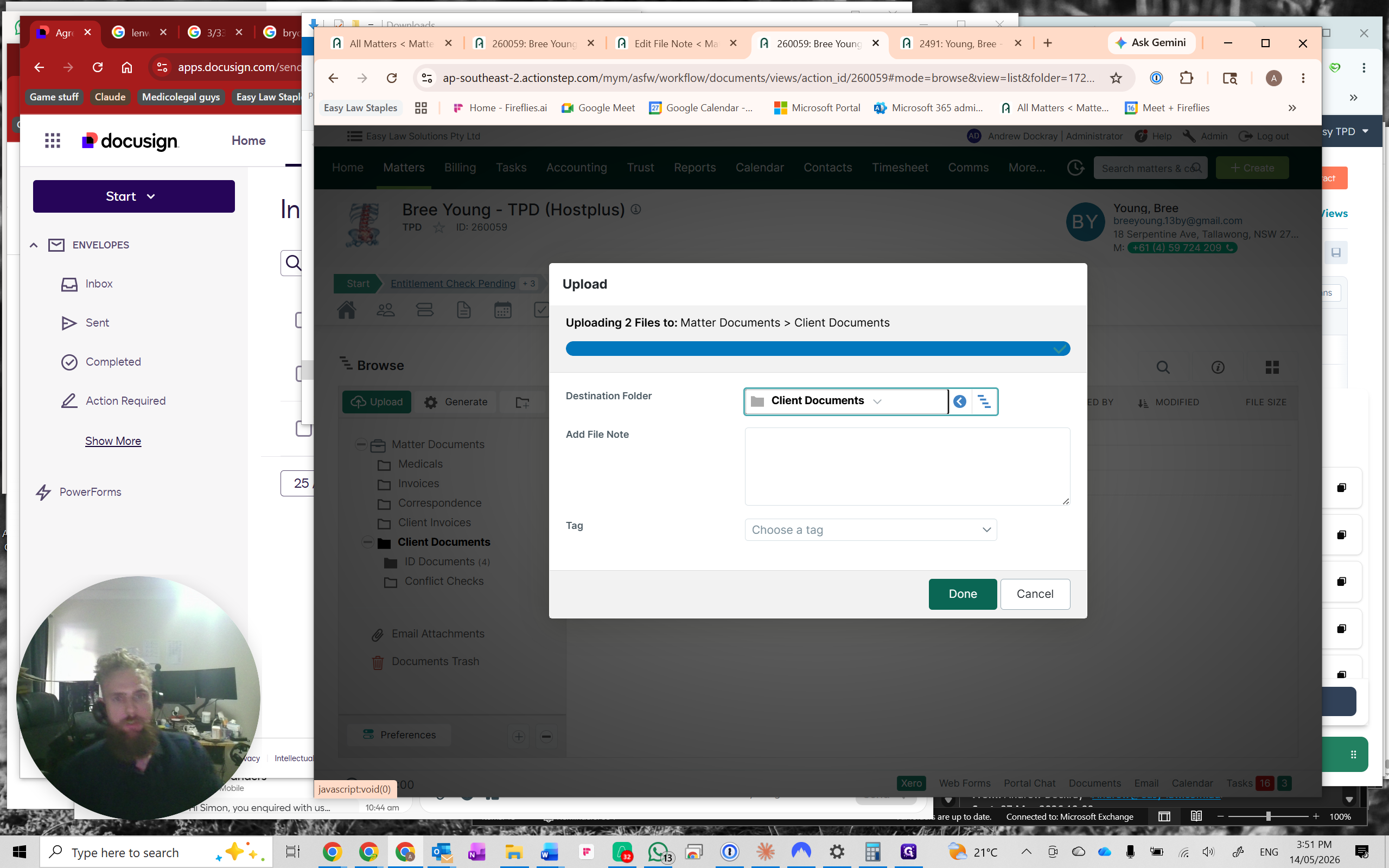 Step #27: Click Done to finish the upload.