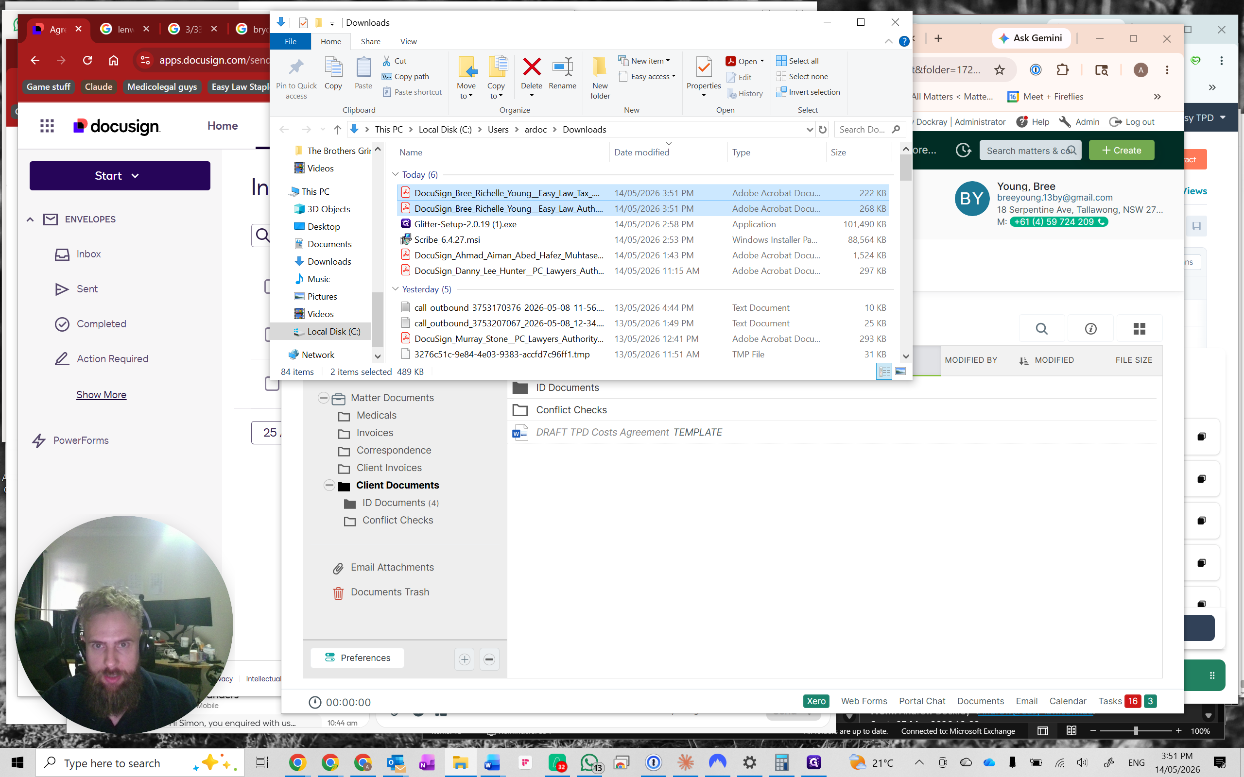 Step #26: Drag and drop the downloaded PDF documents into the folder.