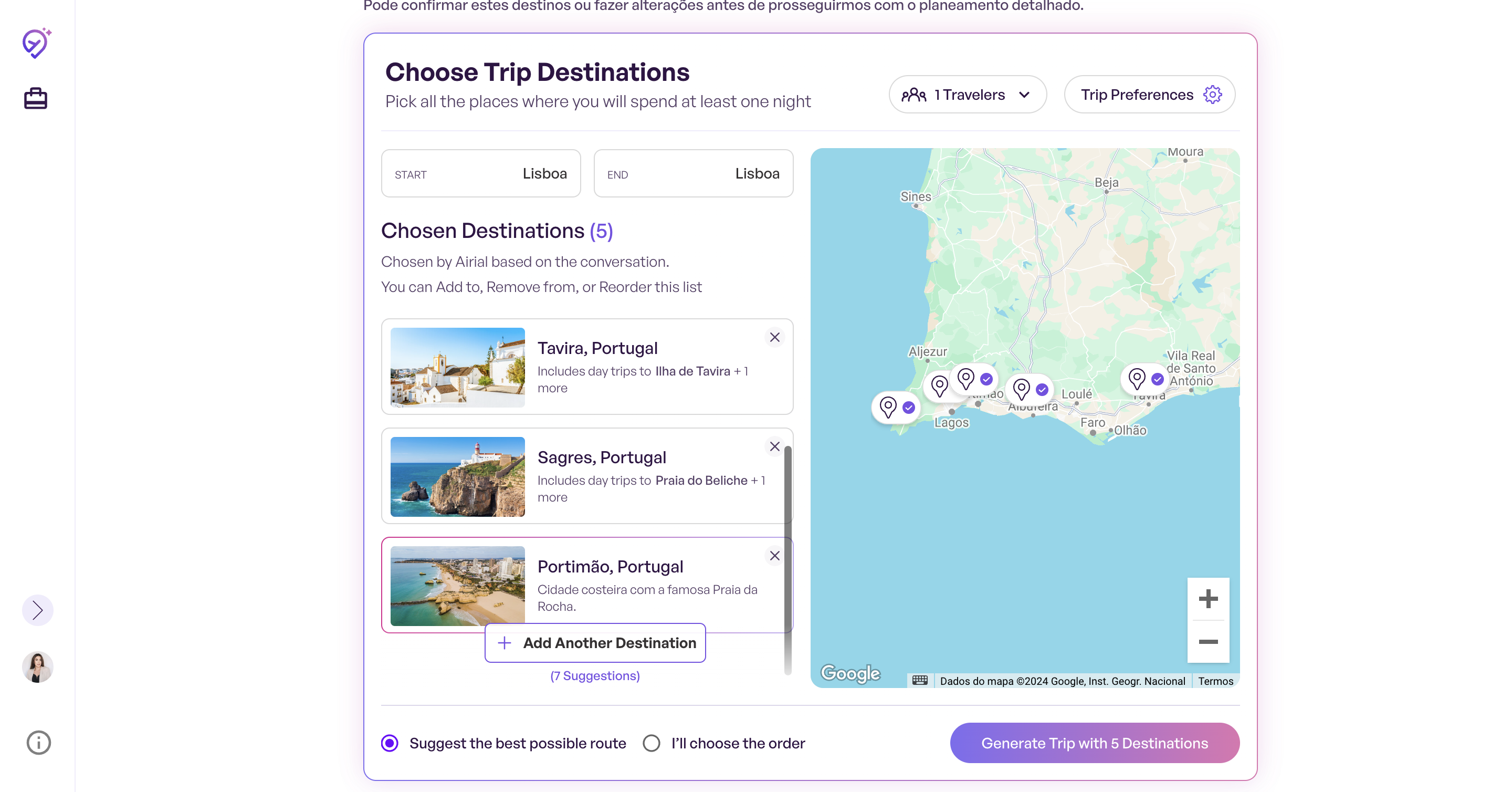 Step #16: Cliquem em "+ Add Another Destination"