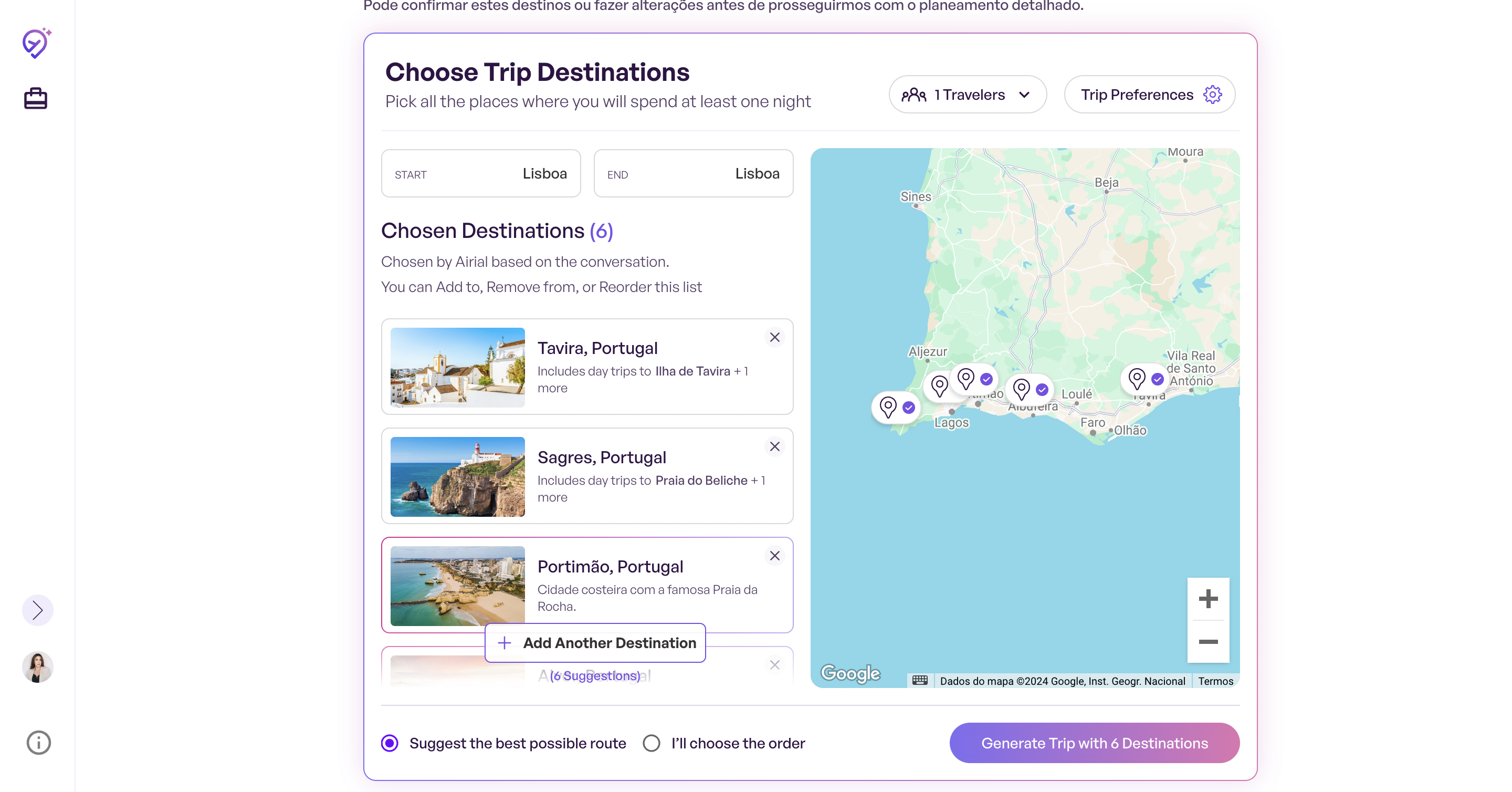 Step #18: Cliquem em "+ Add Another Destination"