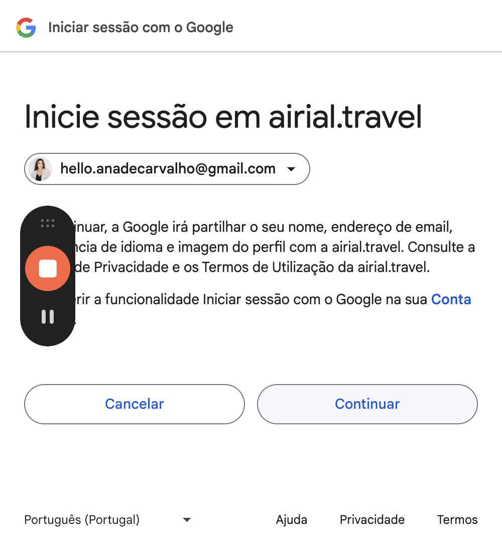 Step #4: Clique em "Continuar"