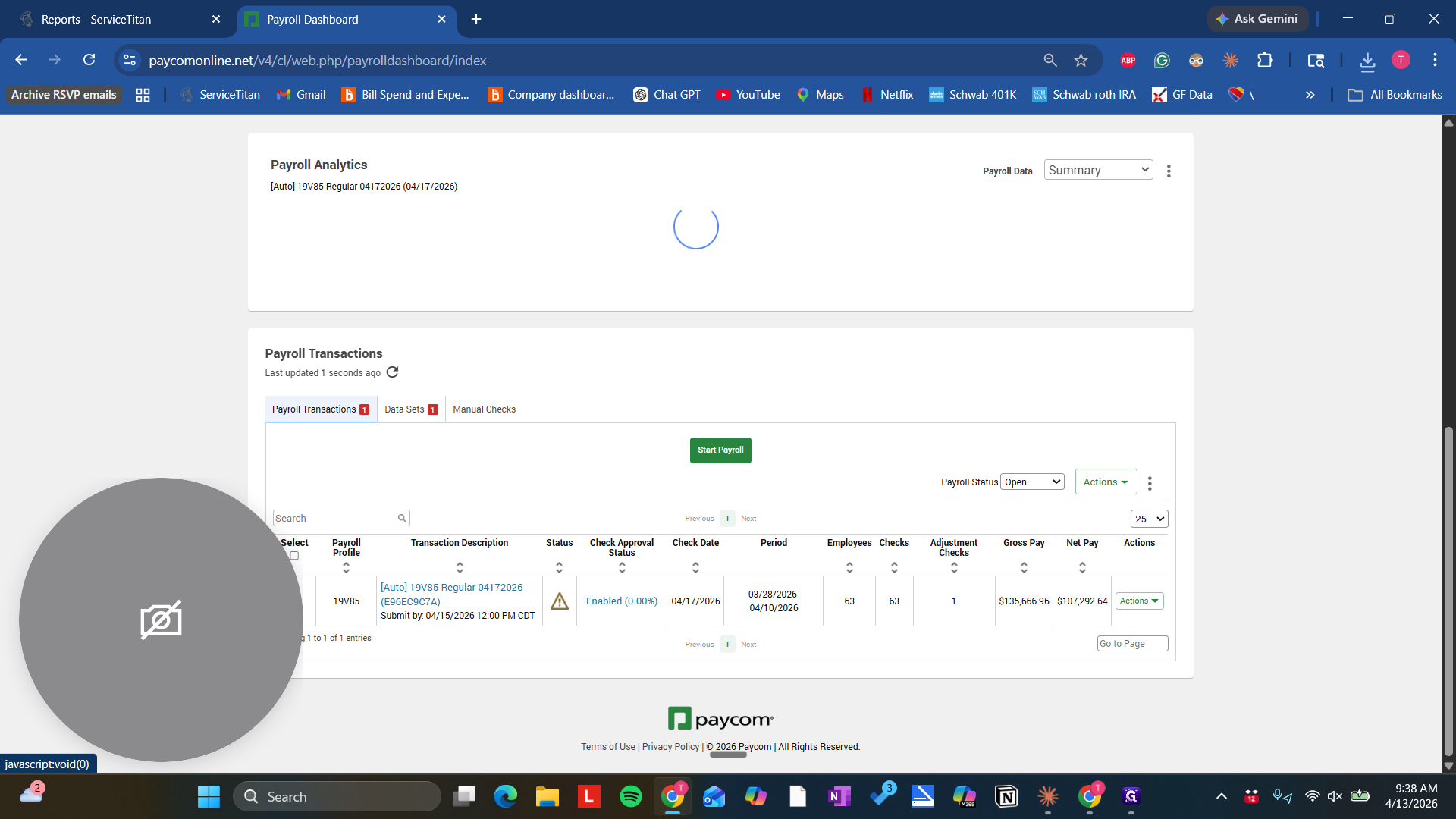 Step #18: Click on "Data Sets"
