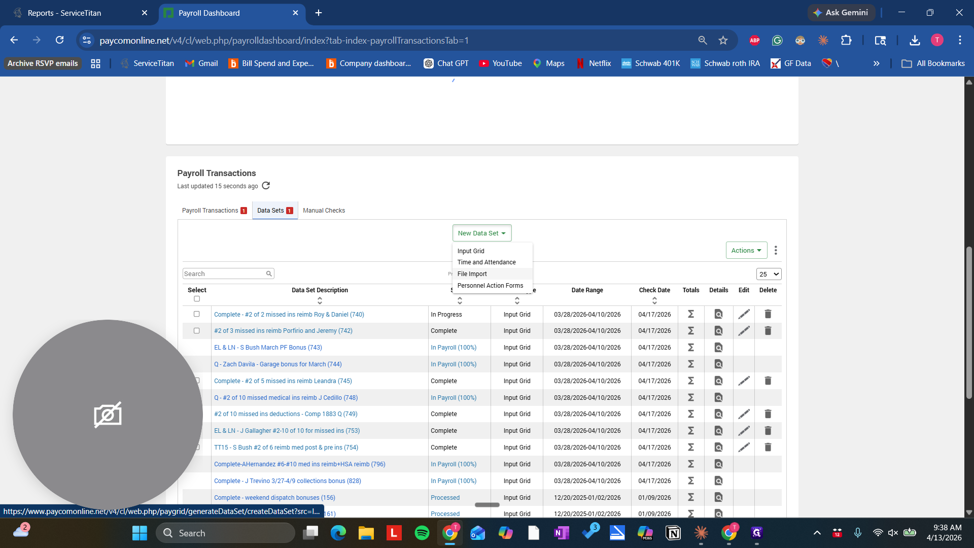 Step #20: Click on "Import"