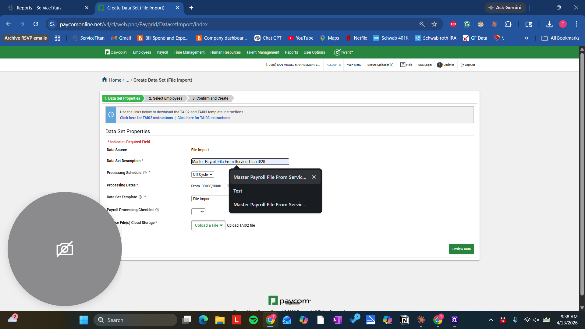 Step #22: Give it a standard naming convention you can reference in the future to know the files origin.