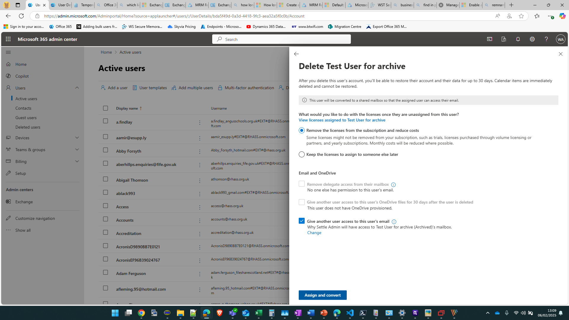 Step #17: Click on "Assign and convert"