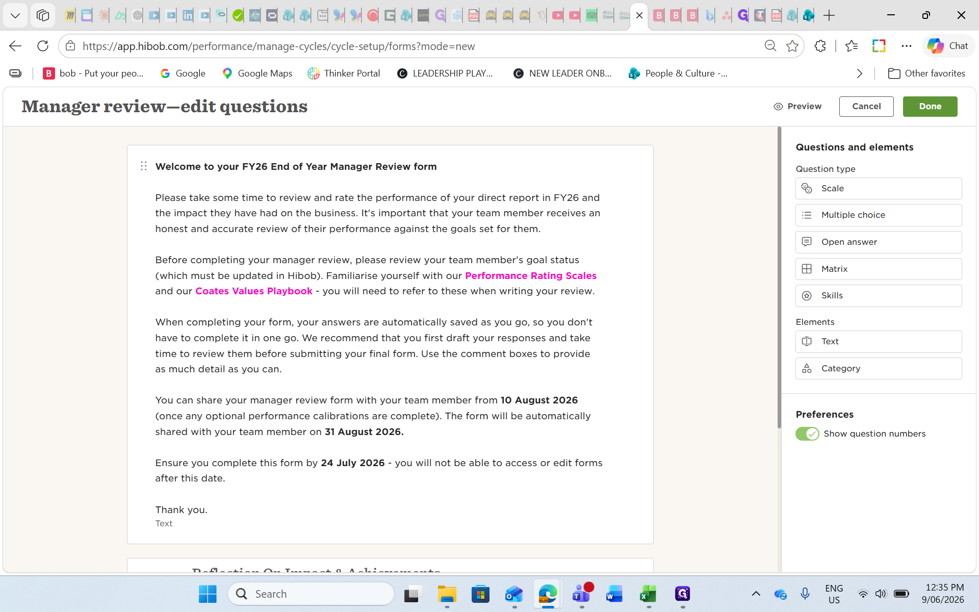 Step #29: Review the form and click Done.