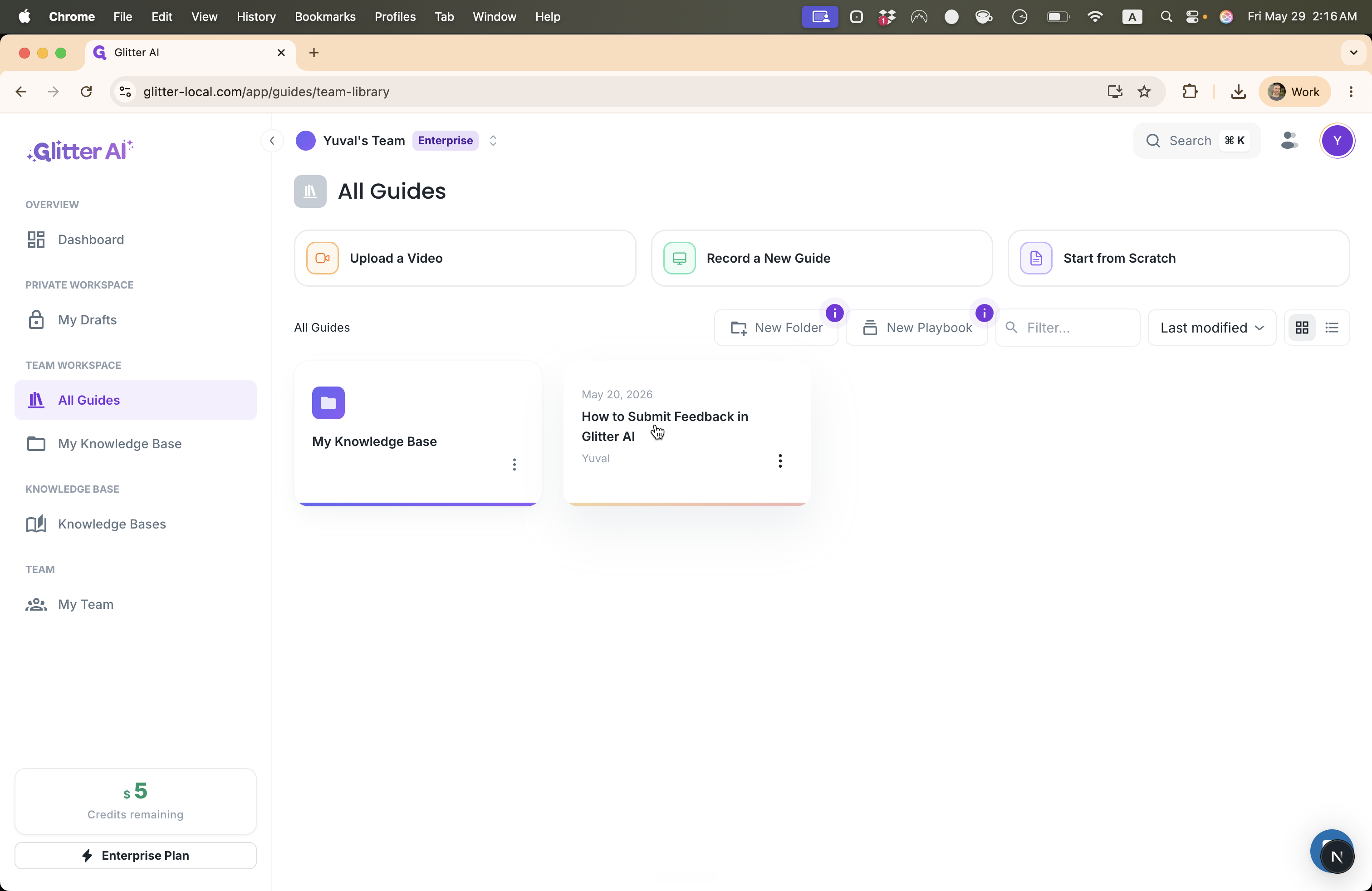 Step #13: Click the specific guide you want to publish to Zendesk.