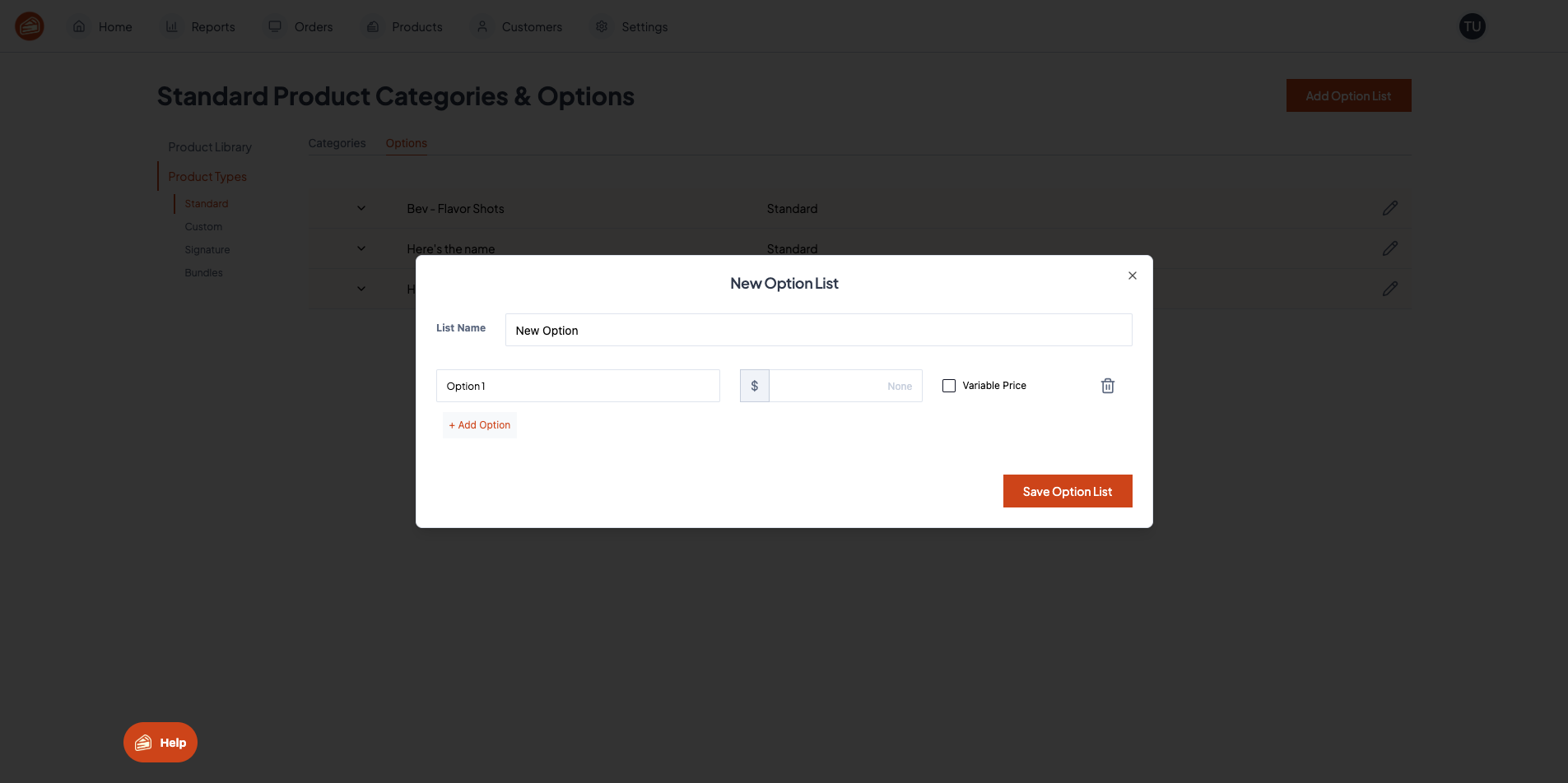 Step #14: Click on "+ Add Option"