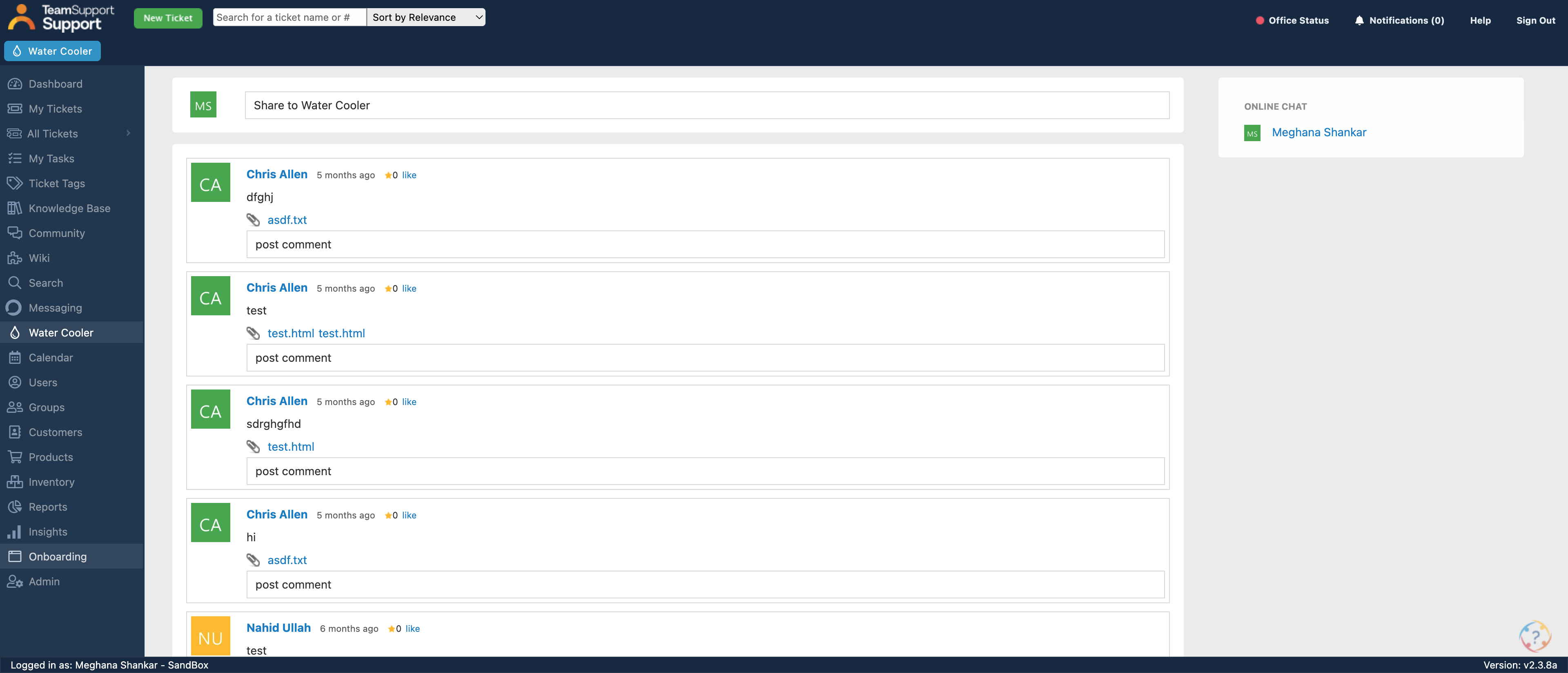 Step #4: Click on "Onboarding"