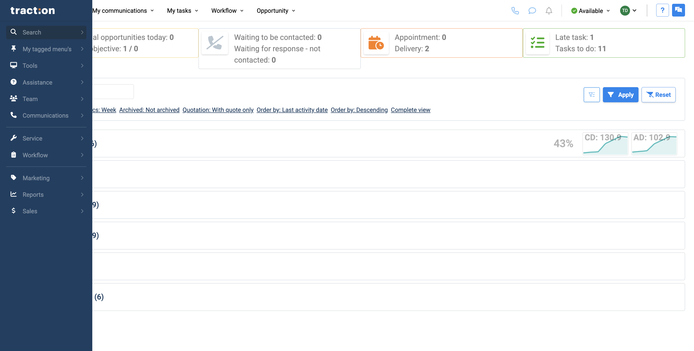 Step #1: First, start by searching for your customer.