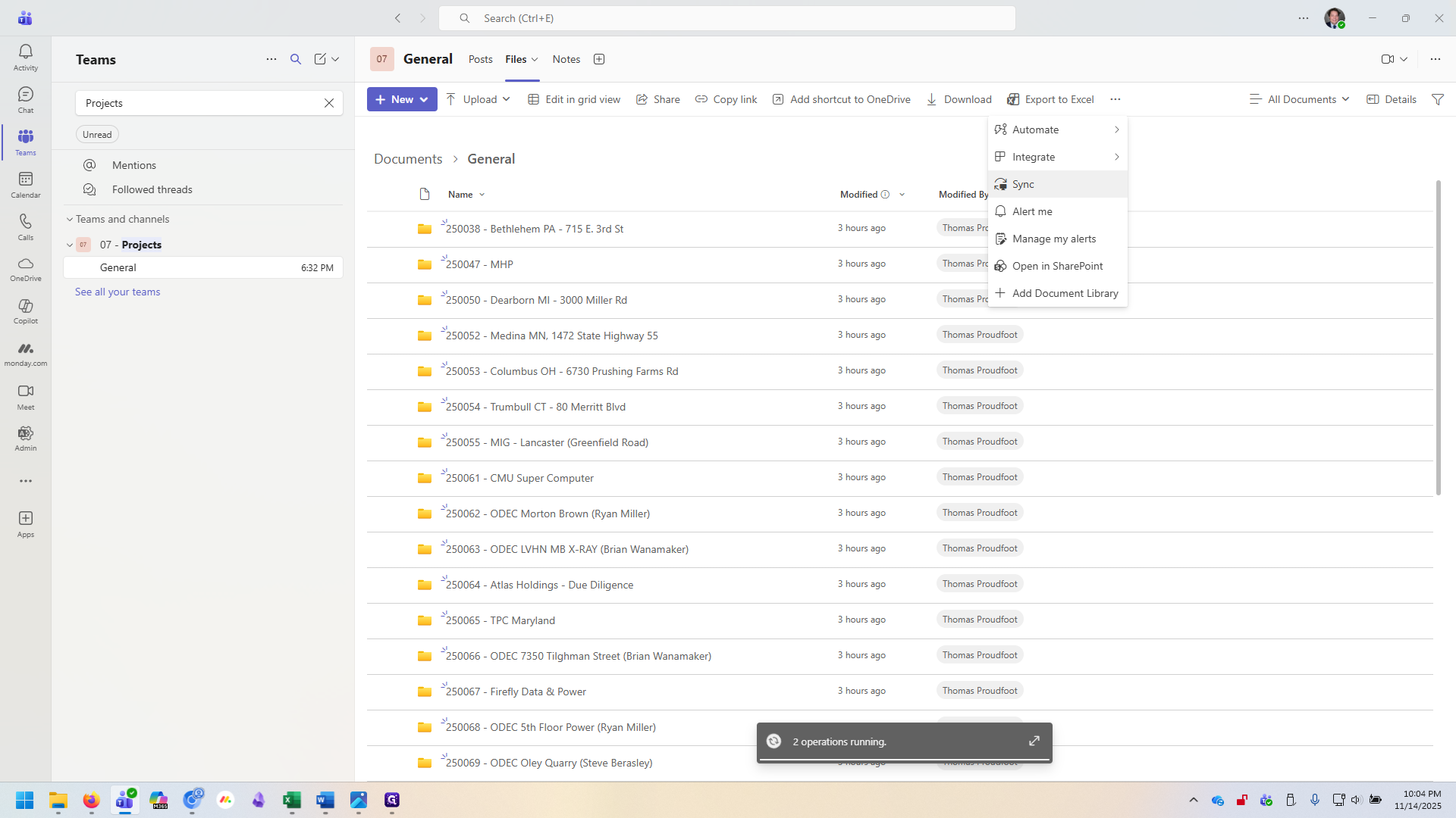 Step #4: Click on "Sync"