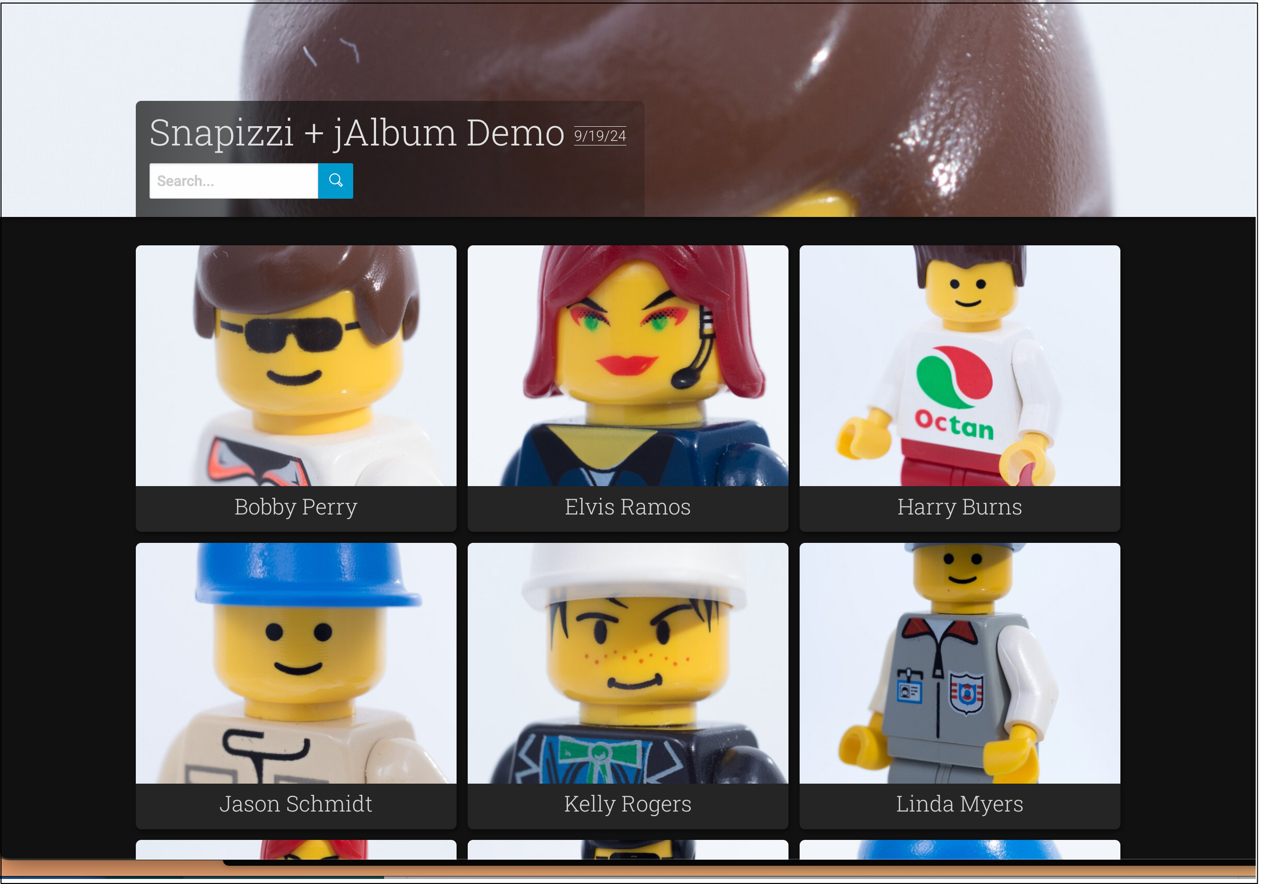 Step #6: That's it! Your jAlbum project is now published.