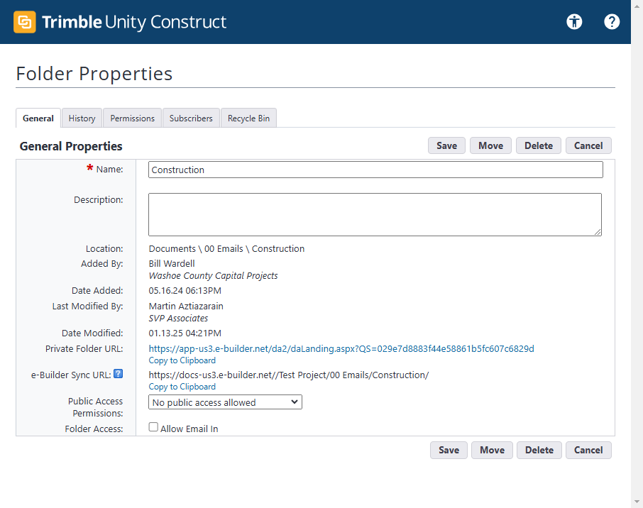 Step #48: Click on "Public Access Permissions : Folder Access :"