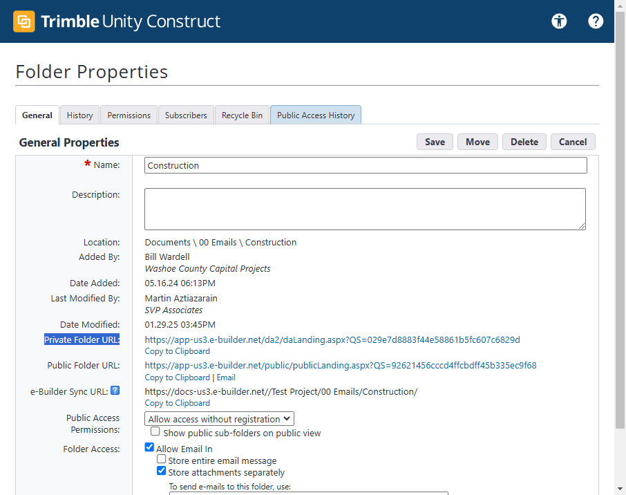 Step #57: Click on "Public Access History"
