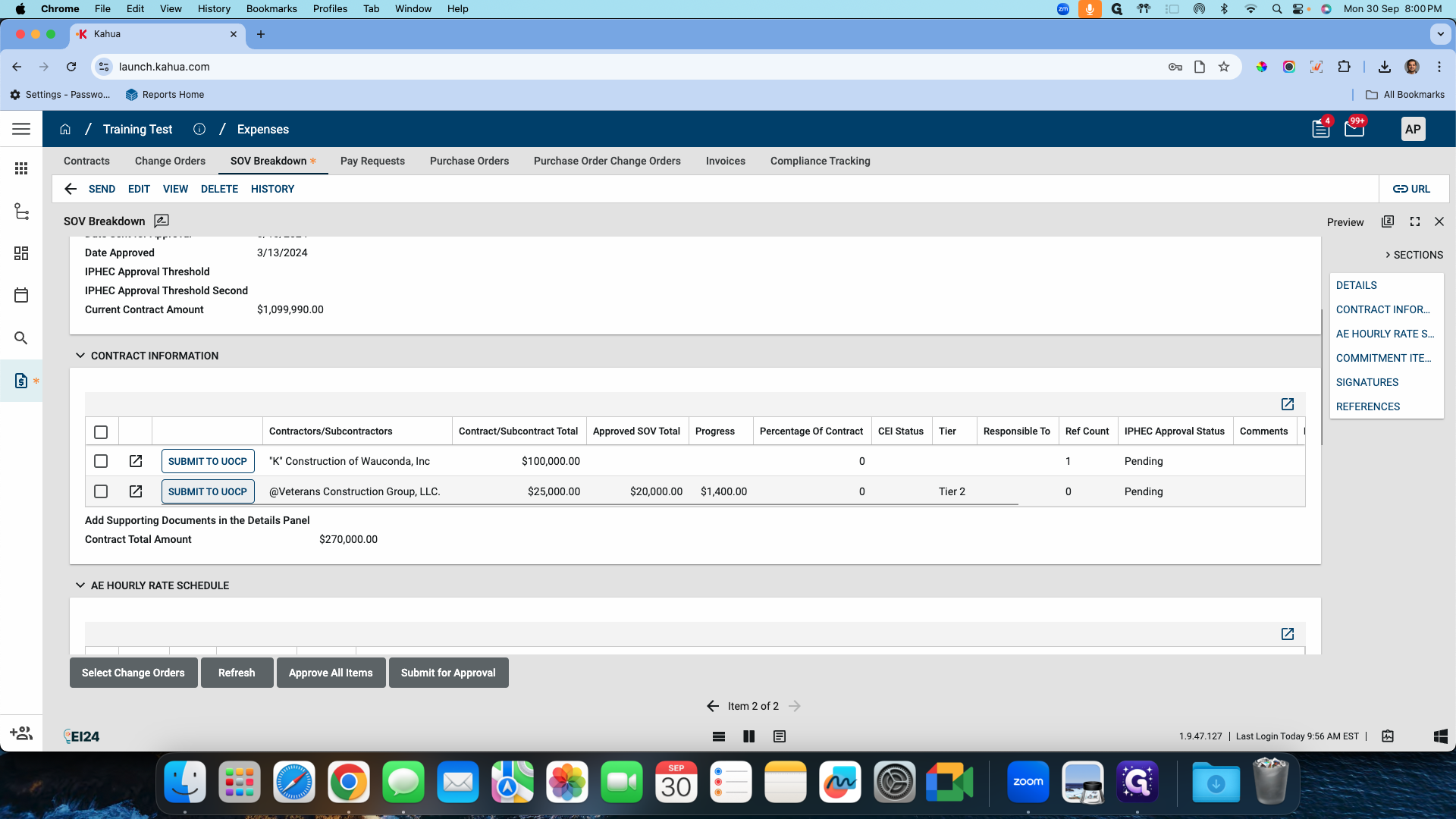 Step #48: Click on "SUBMIT TO UOCP"
