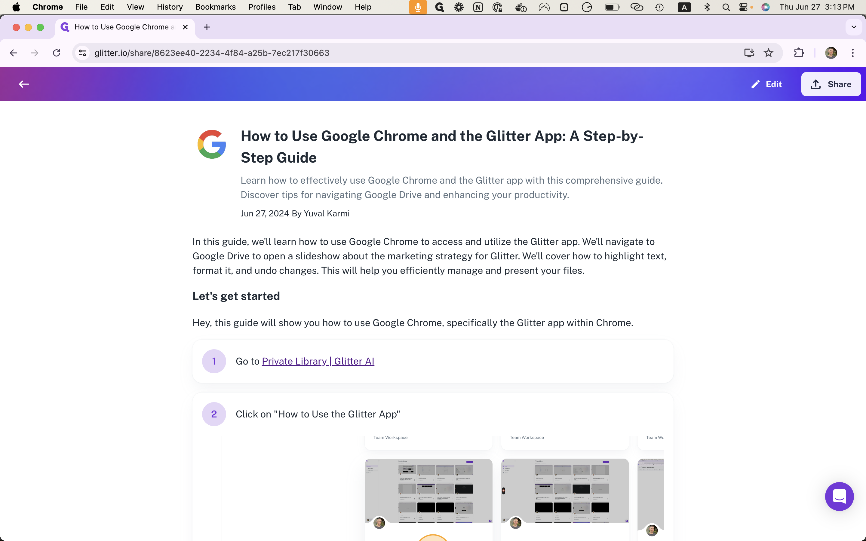 Step #1: Navigate to your desired guide
