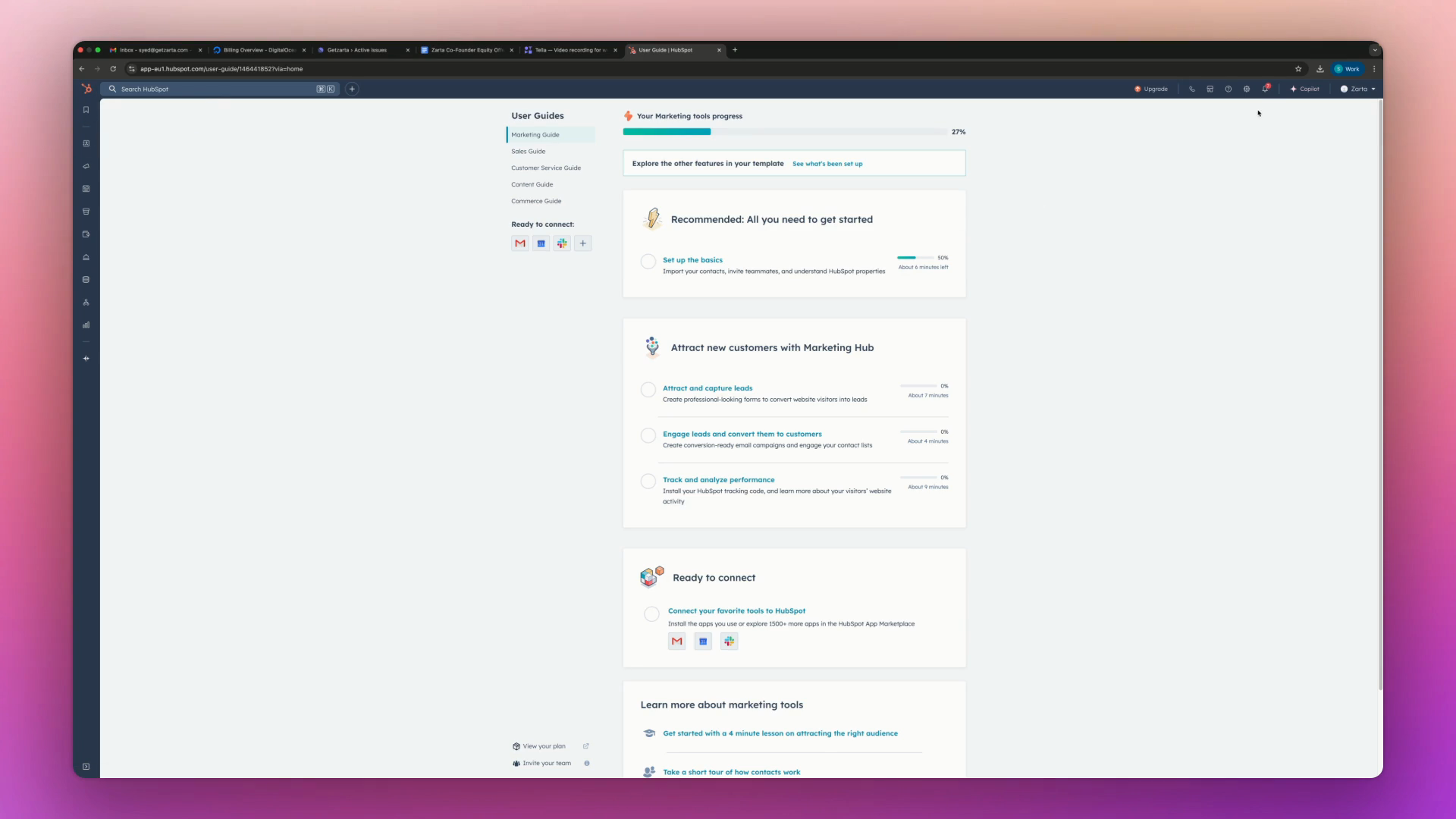 Step #1: Click the settings icon in the top right.