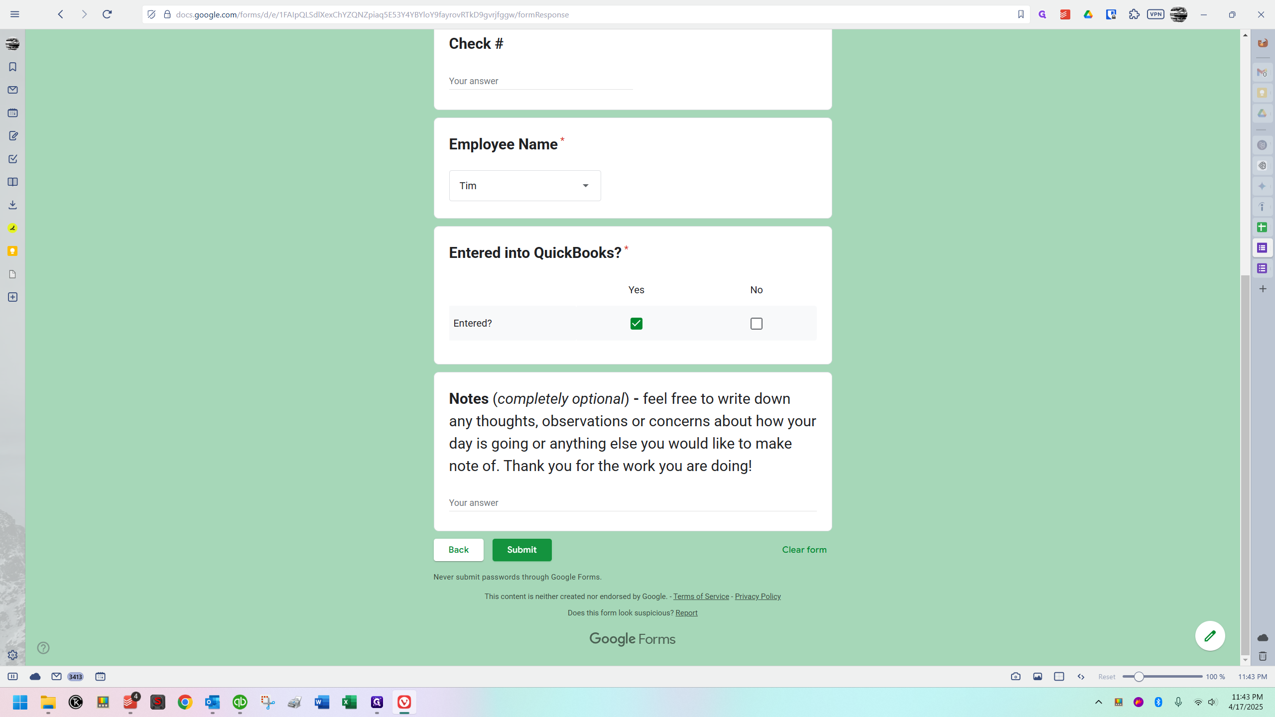 Step #59: Click on "Submit"