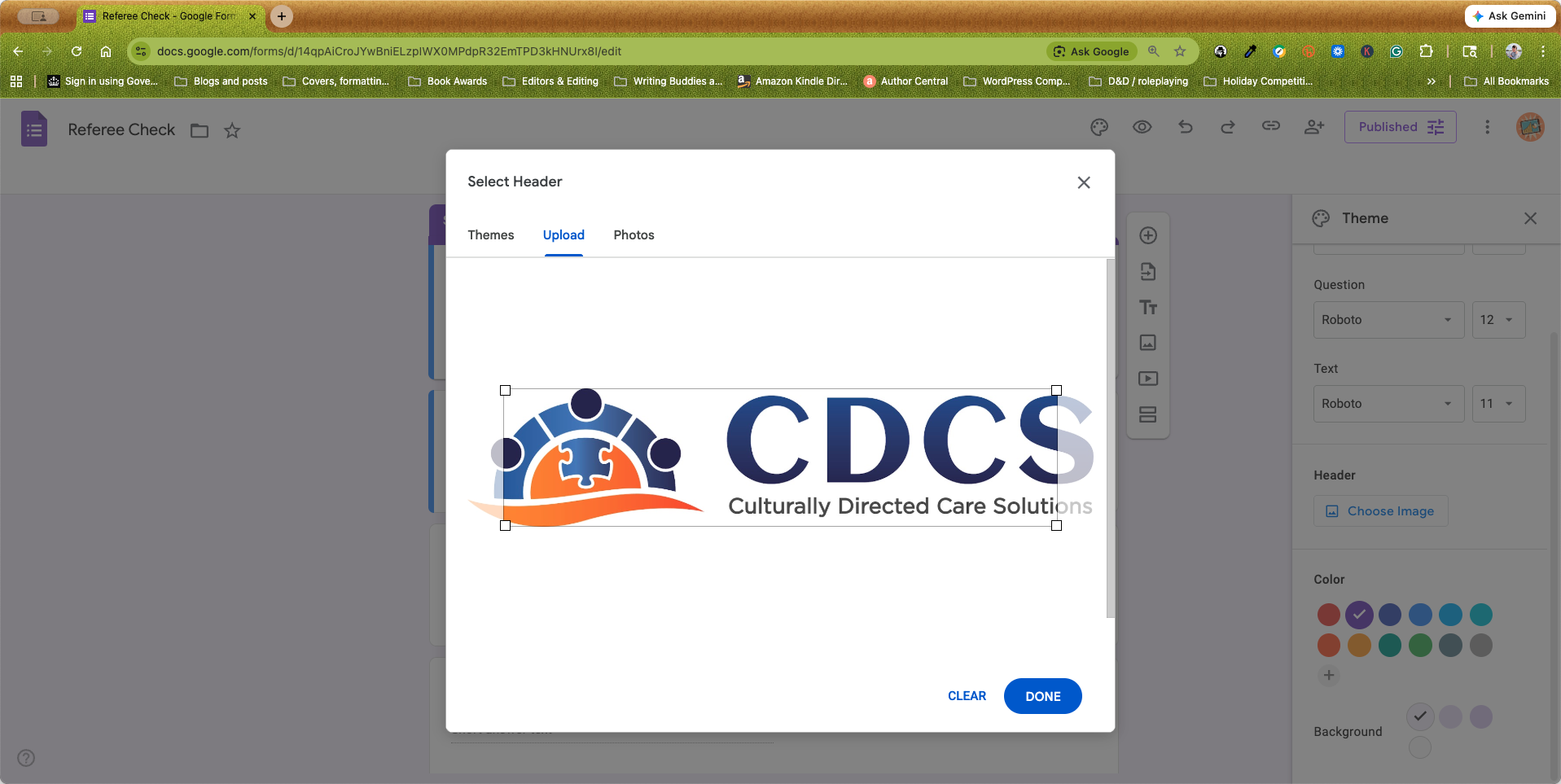 Step #7: Drag and resize the bounding box to crop your image appropriately.