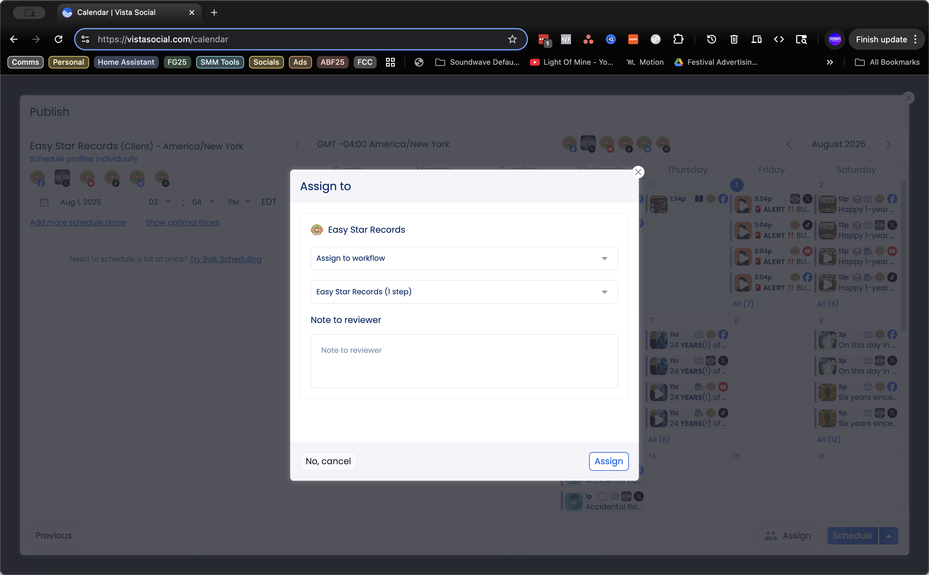 Step #59: Click on "Assign"