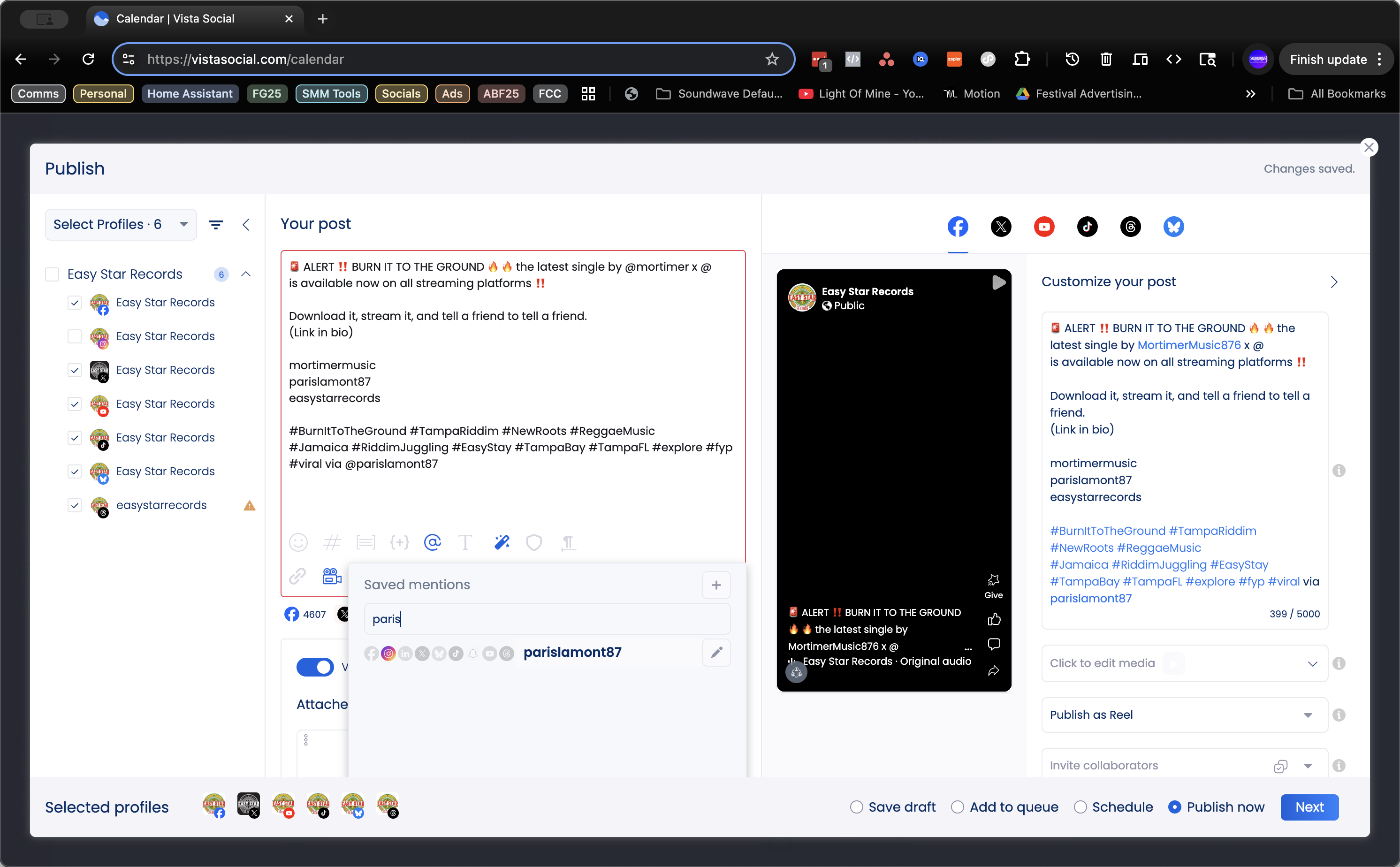 Step #21: Click on "parislamont87"