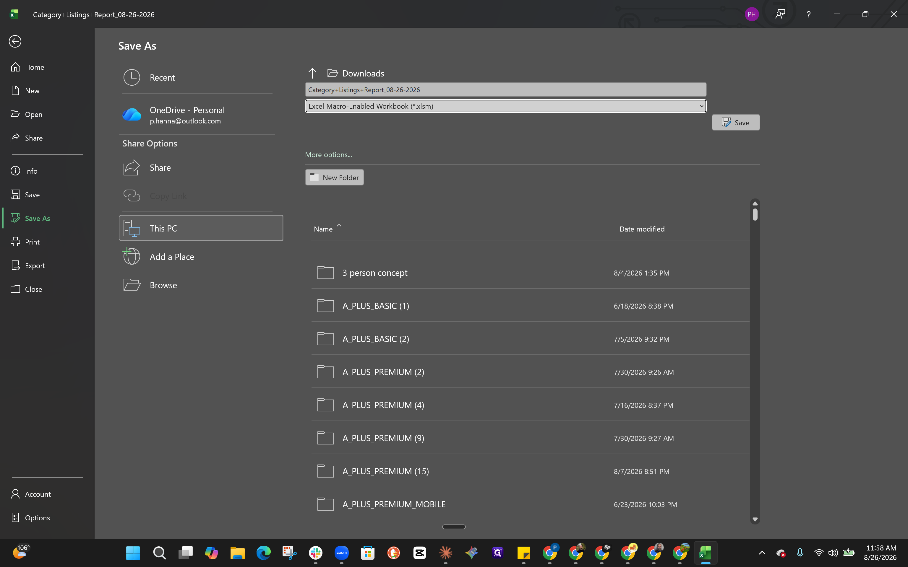 Step #12: Click Save and save the file in Tab-Delimited (.txt / .tsv) format for uploading to Amazon Seller Central.