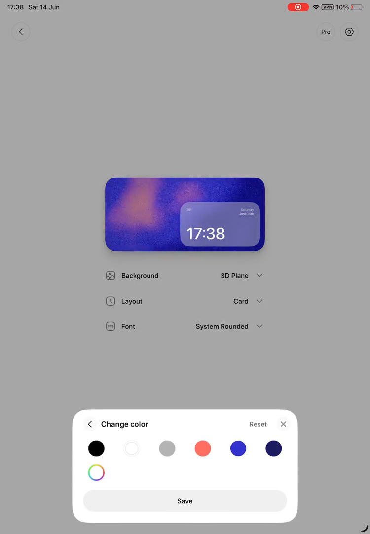 Step #27: In the 'Change color' pop-up, click on the red color swatch.