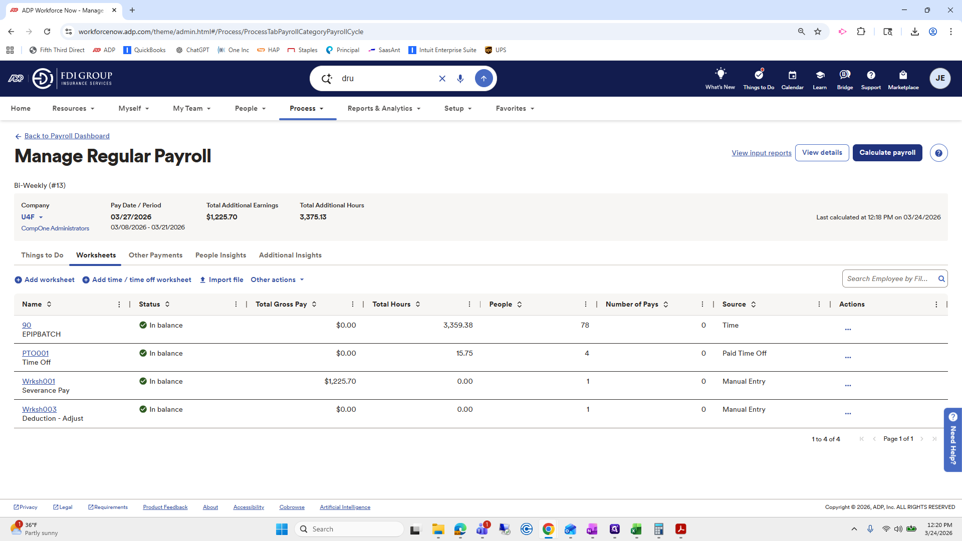 Step #207: Click on "Calculate"