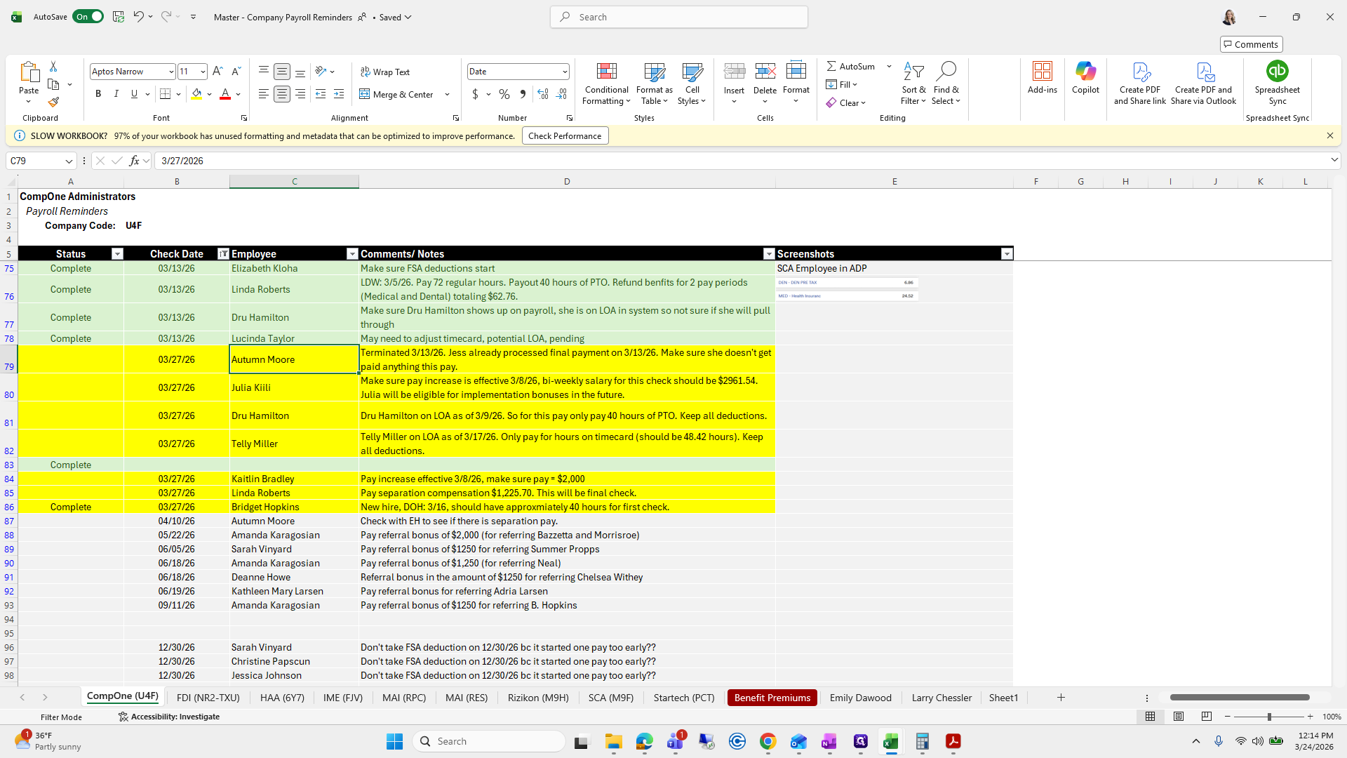 Step #39: Click on "Autumn Moore"