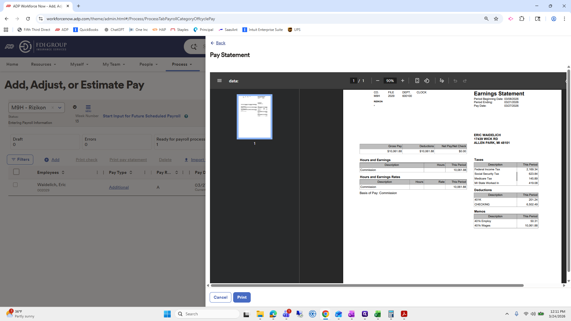 Step #7: Click on "← Back"