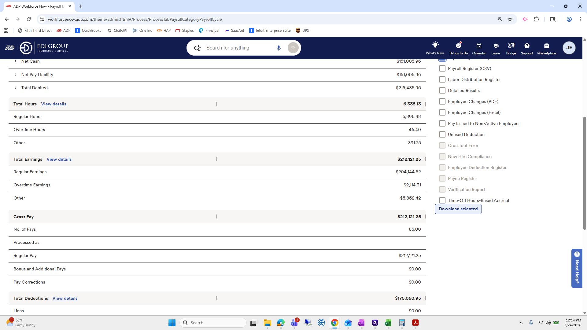 Step #35: Click on "Download selected"