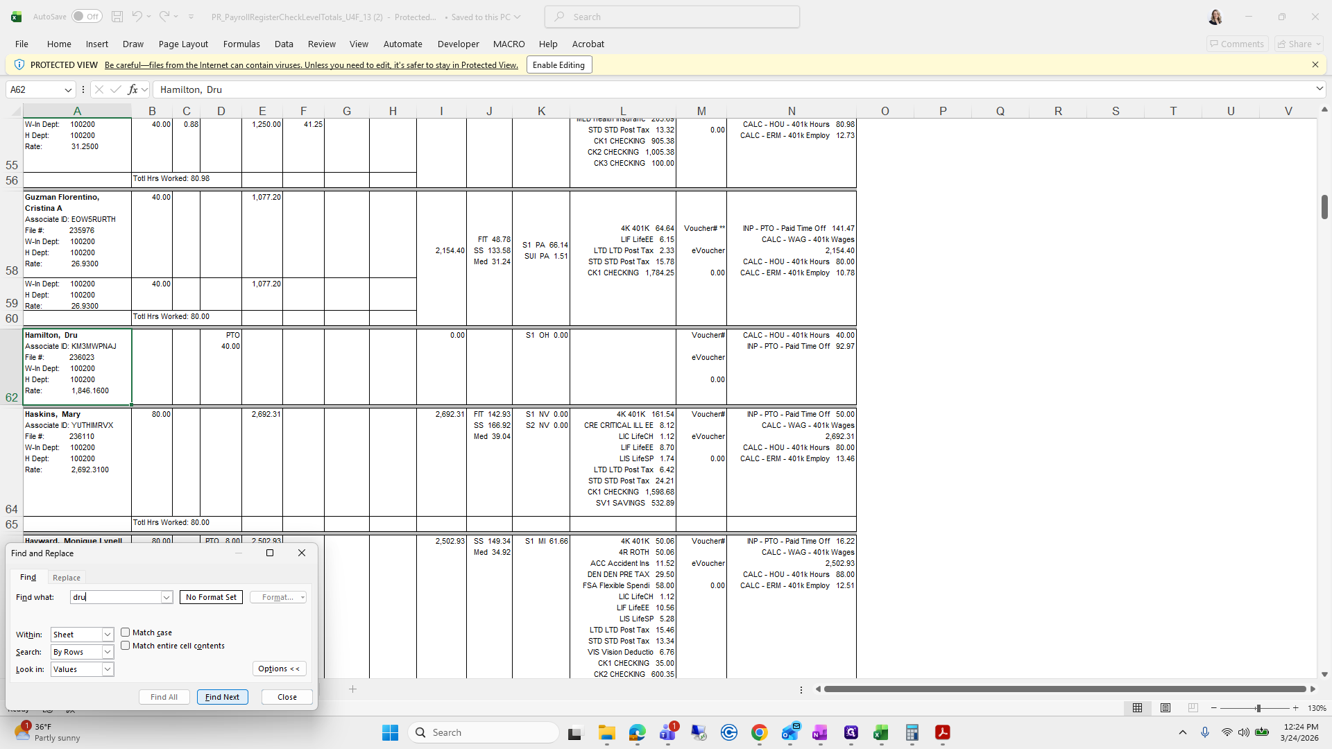 Step #248: Click on "Find Next"