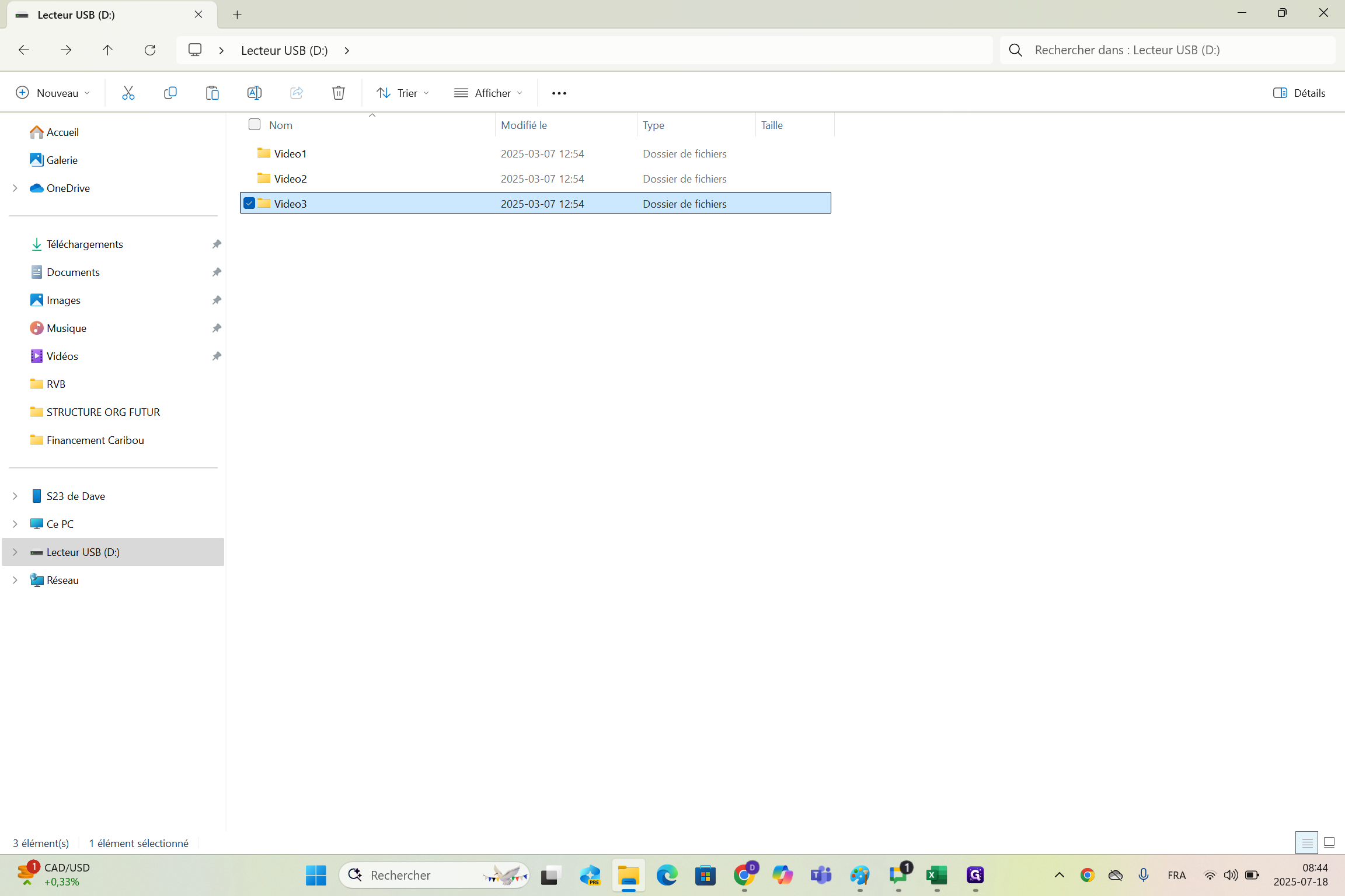 Step #5: Double-click on "Video3"