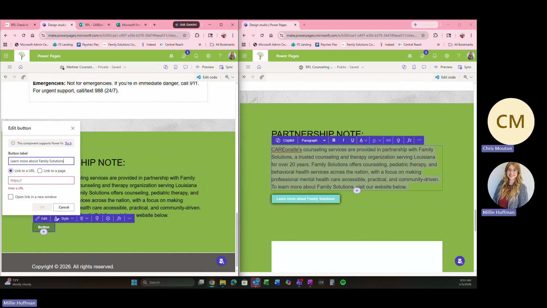 Step #1: Paste the destination URL into the Link to a URL field.