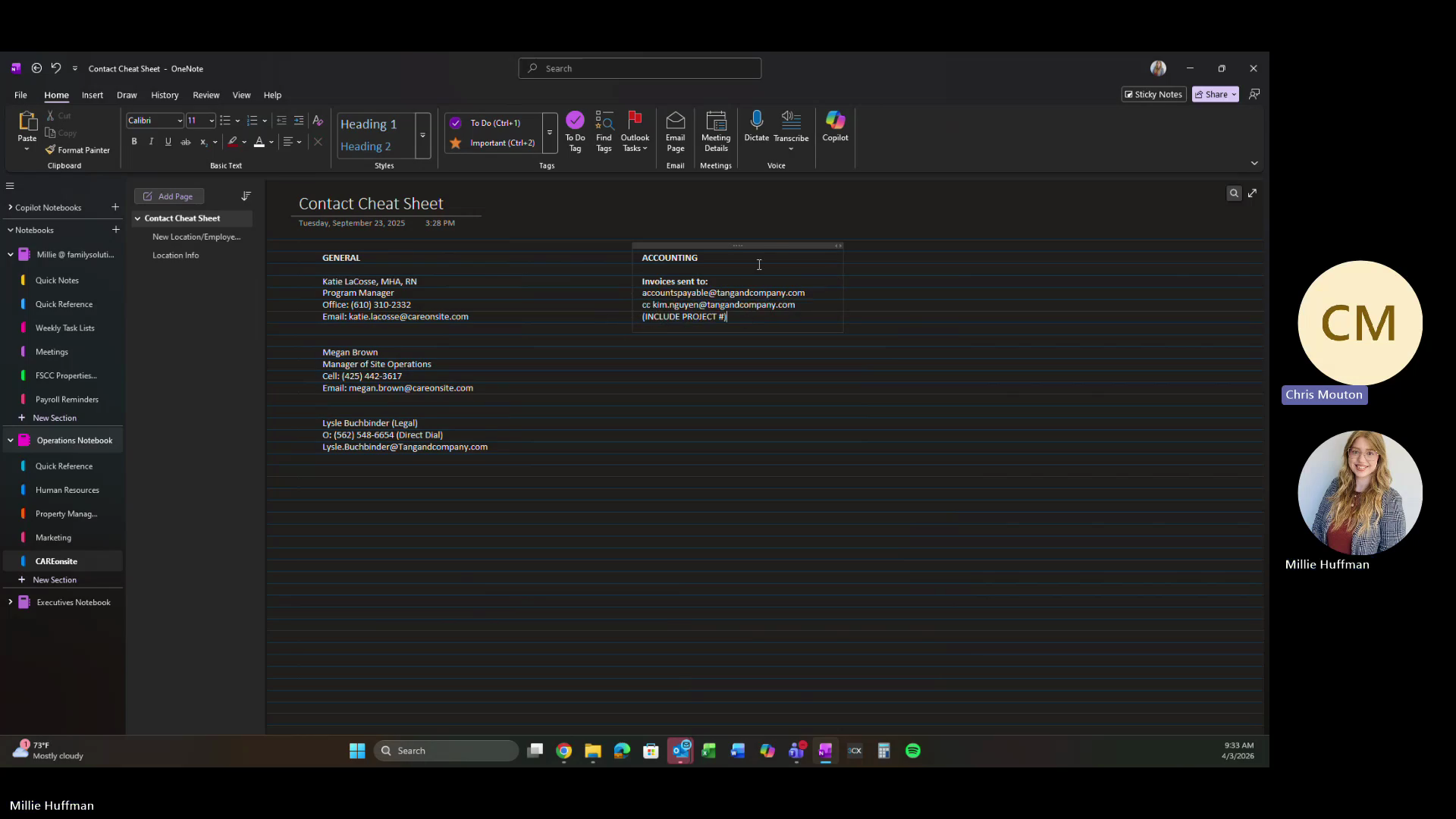 Step #1: Click the New Location/Employee Checklist page in the sidebar.