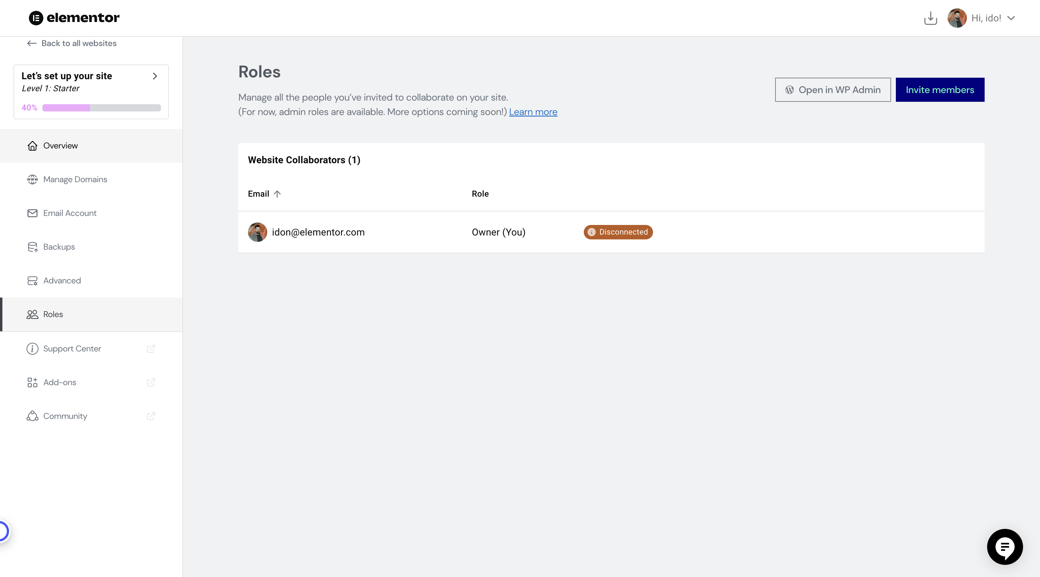 Step #4: Click on "Overview"