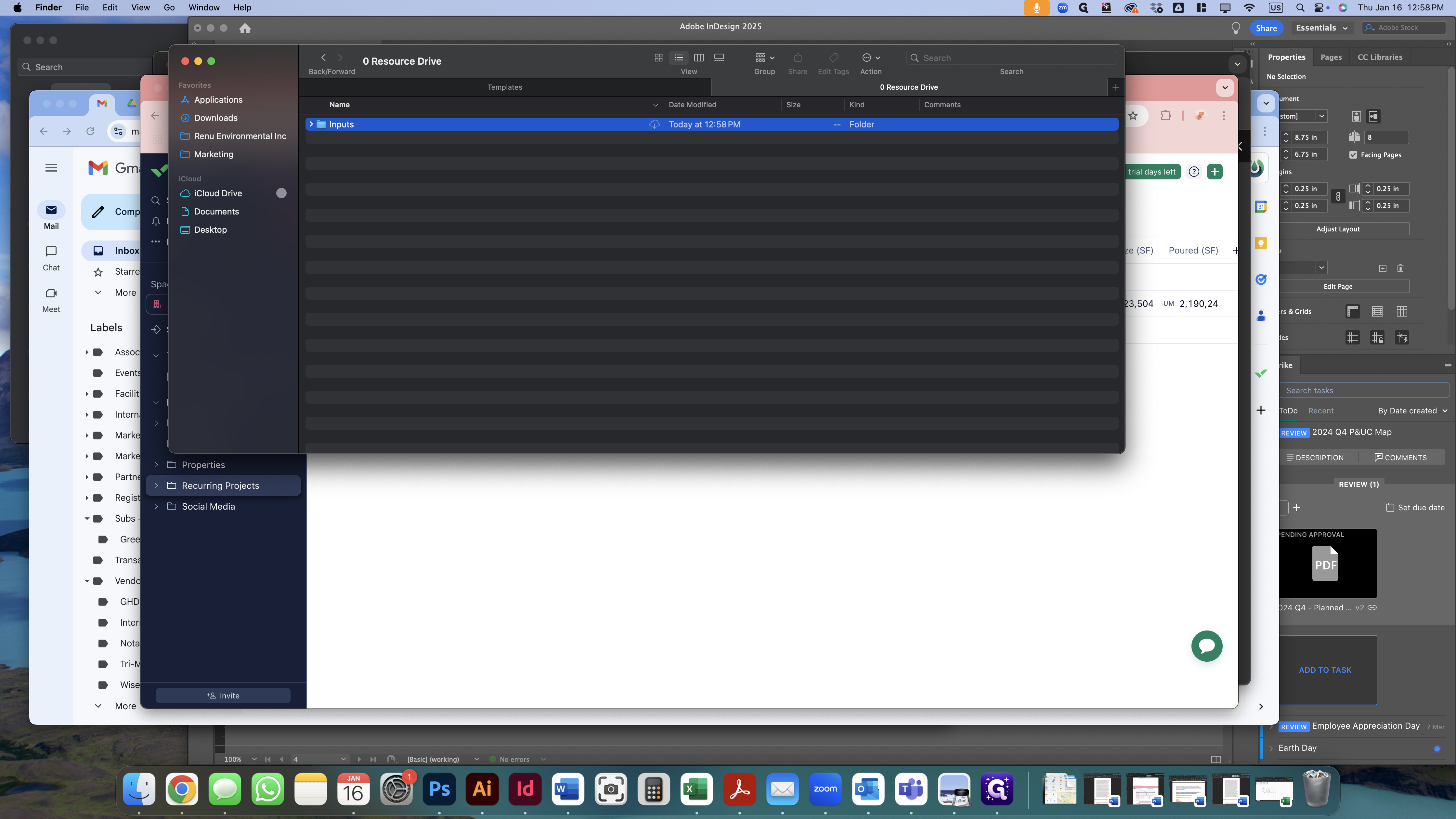 Step #19: Double-click on "Inputs"