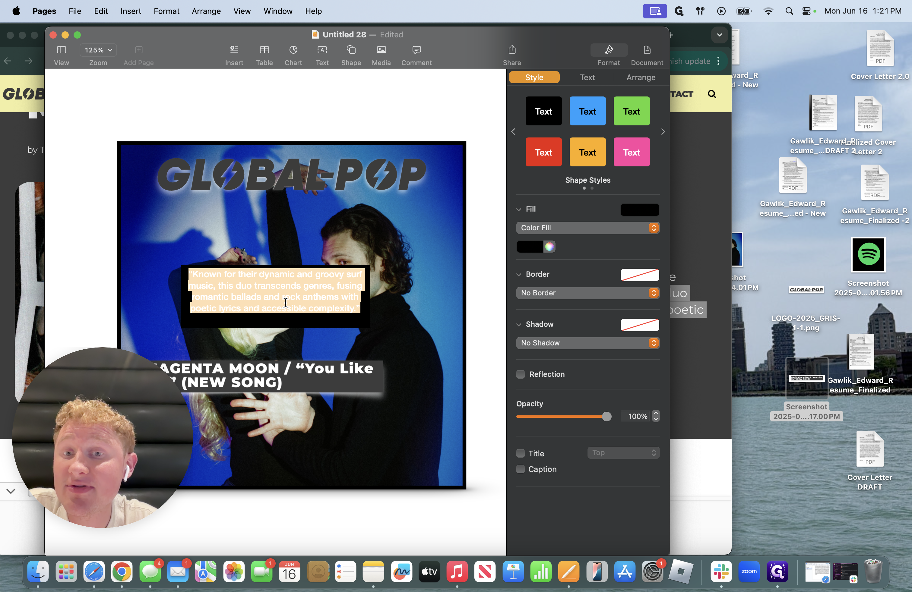 Step #41: Double-click on quote text