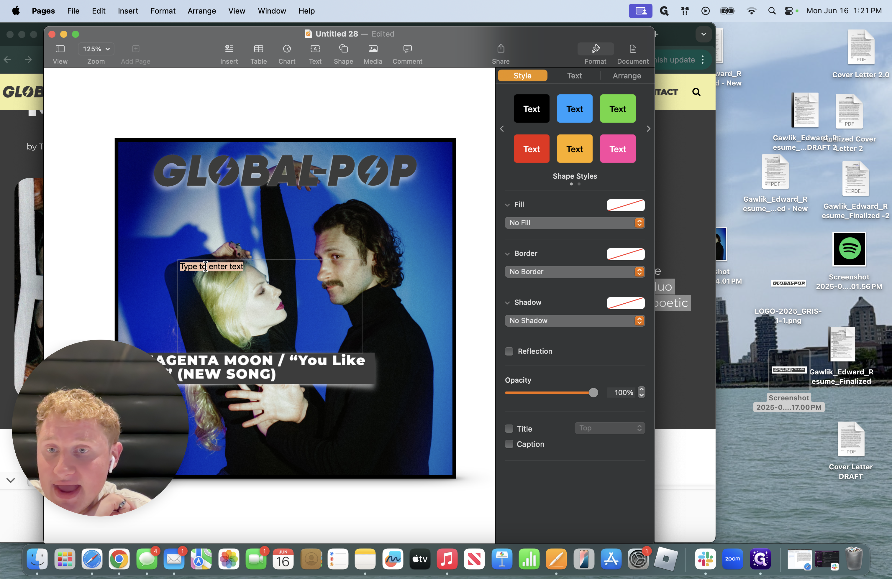 Step #36: Double-click on the text within the box