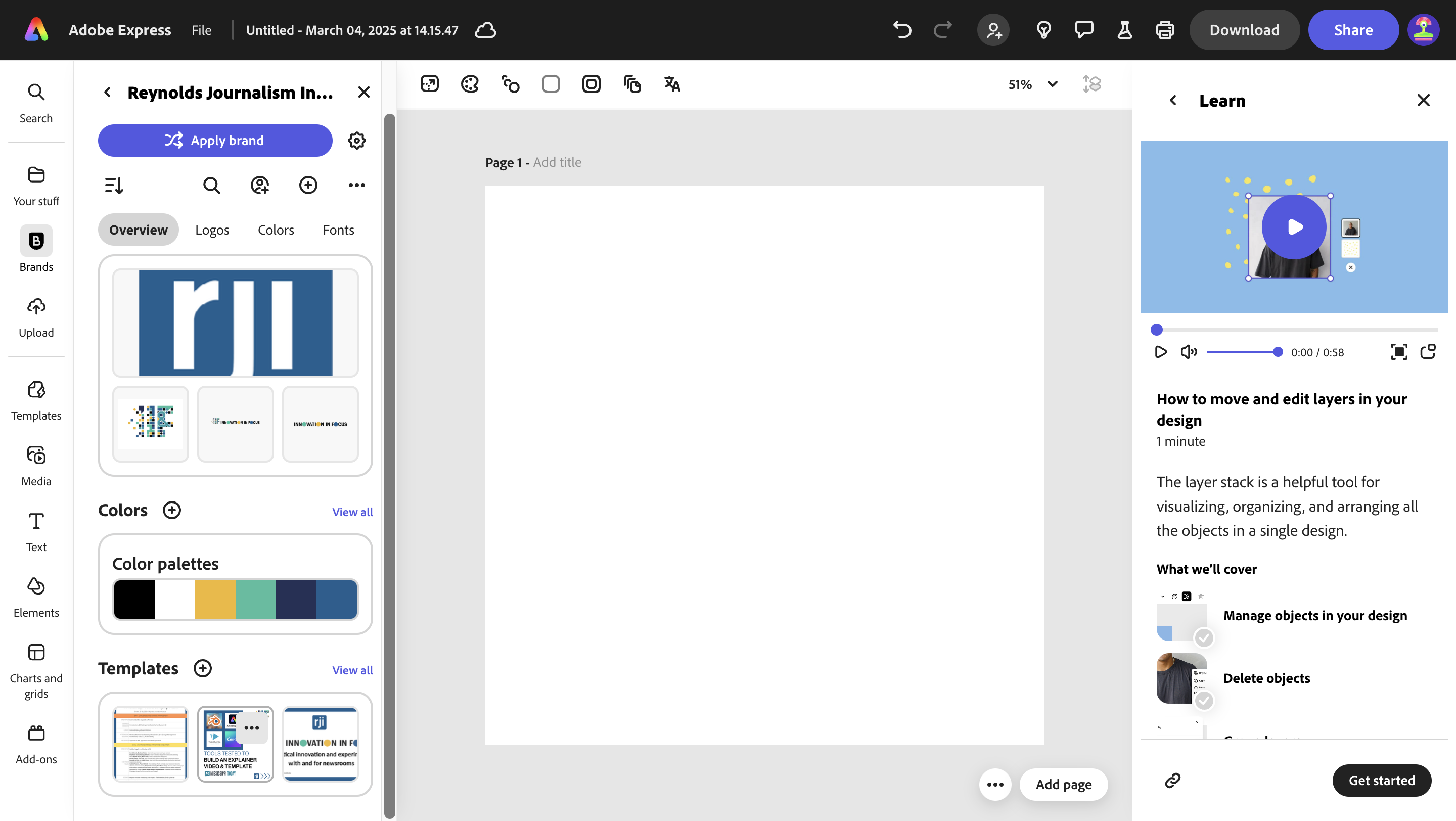 Step #14: Click on "BUILD AN EXPLAINER"
