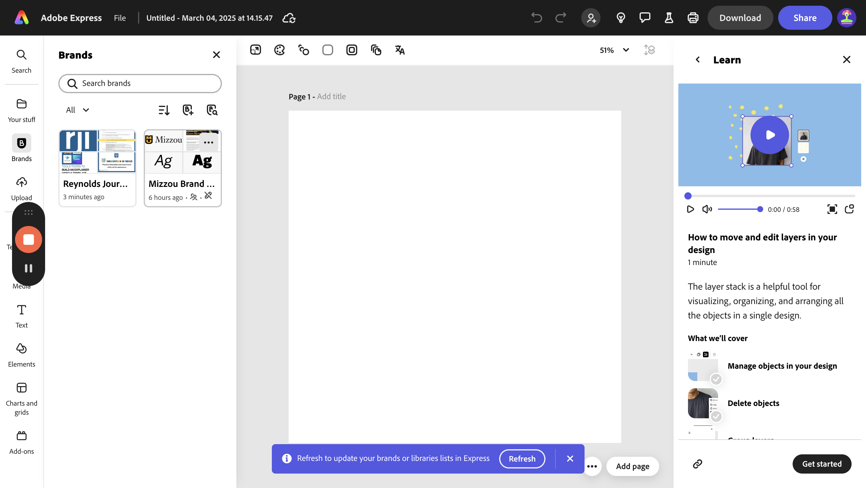 Step #10: Click on the brand you want to use.